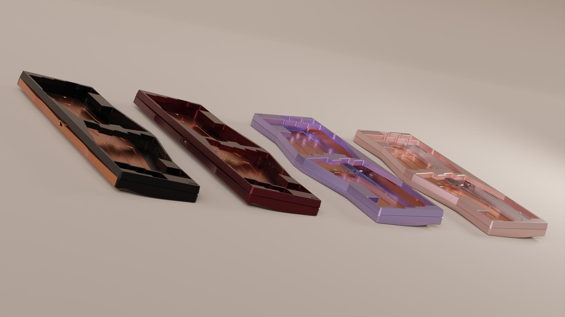 Alyssia - A thin bezel, dual mount Alice-style keyboard image 21