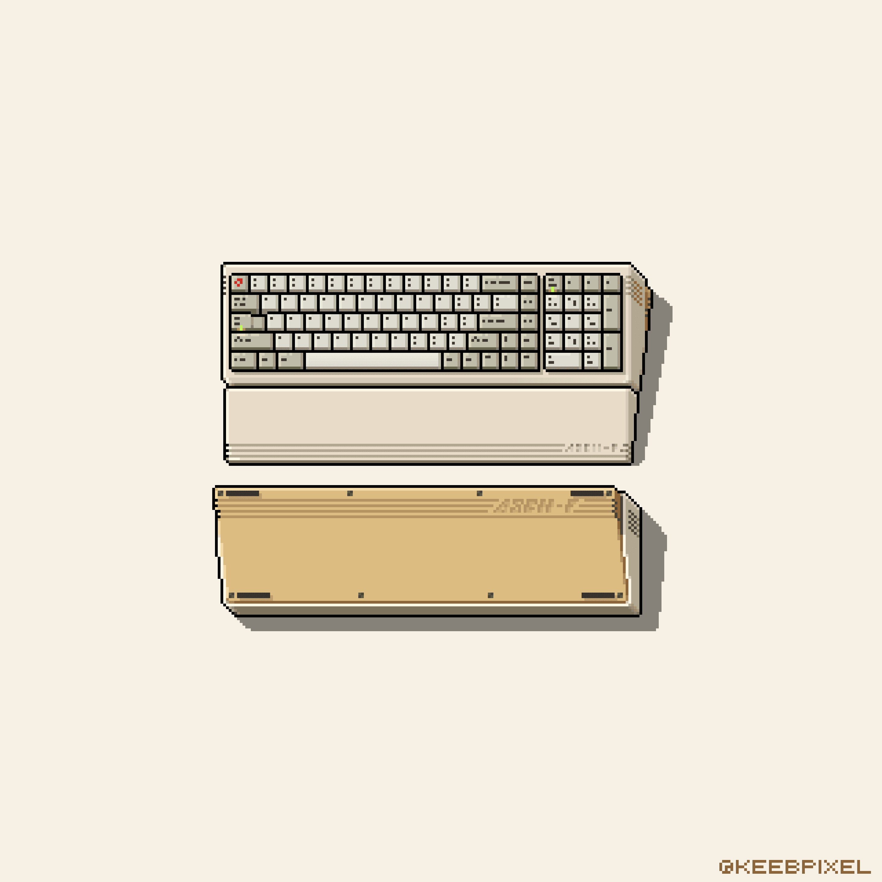 ASCII-F : 65TK || Plateless Top Mount - GB OVER image 32