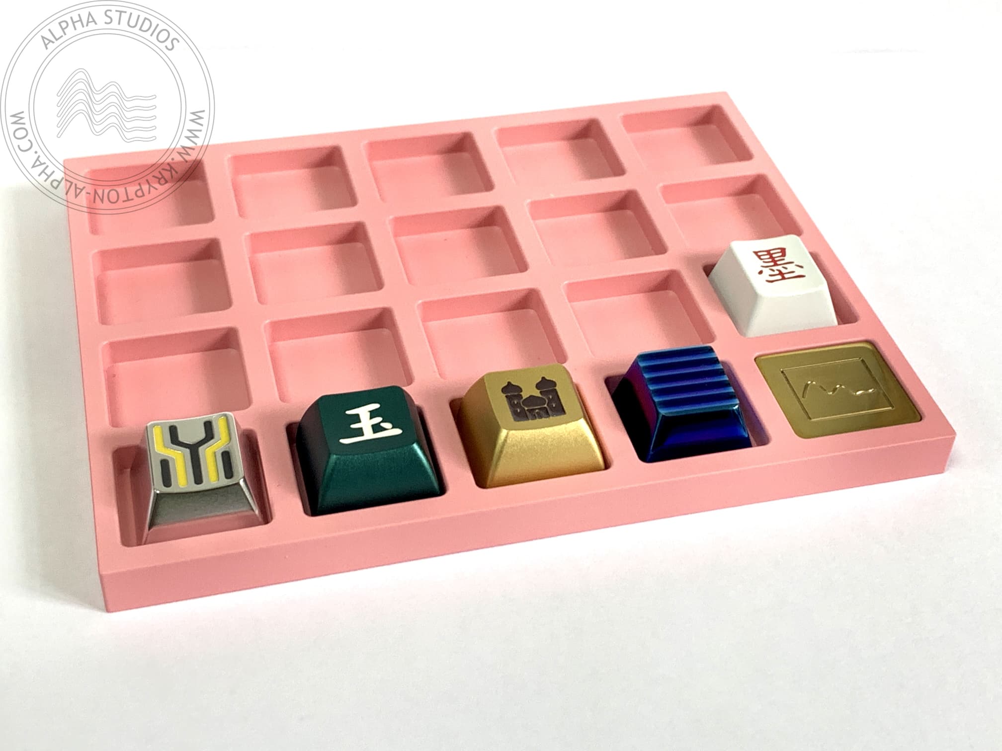 [Pre-Order] Krypton Alpha T19A Artisan Tray. Aluminium & Cerakote™ with Badge image 32