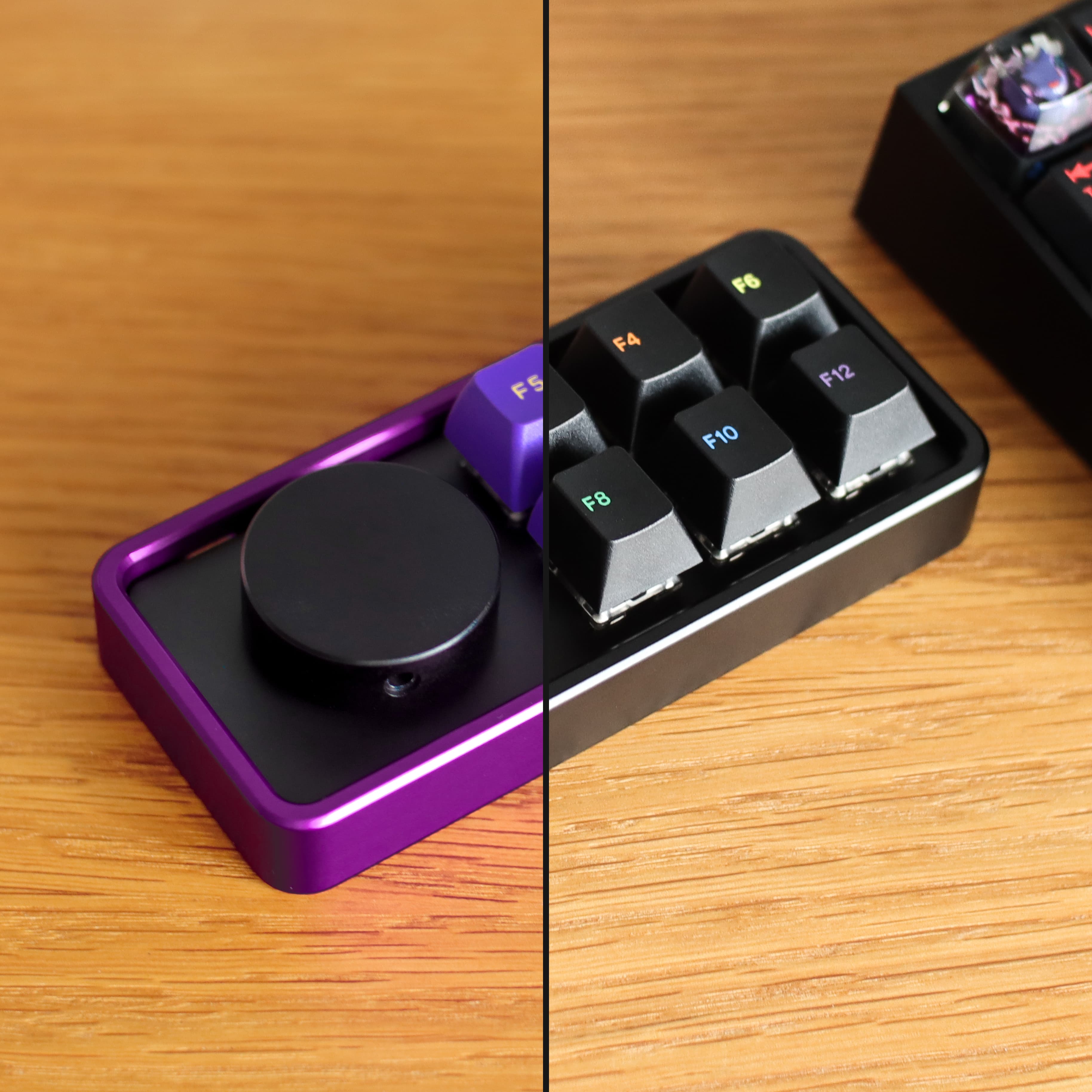 KiwiKeebs MacroBoard V2 Kit - Hotswap, USB-C, New Colours! (Blk/Purp/EVA!) image 4