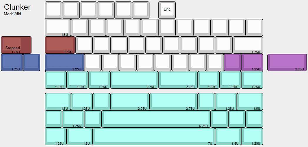 Clunker - 40% with half numrow, knob, and solenoid image 2