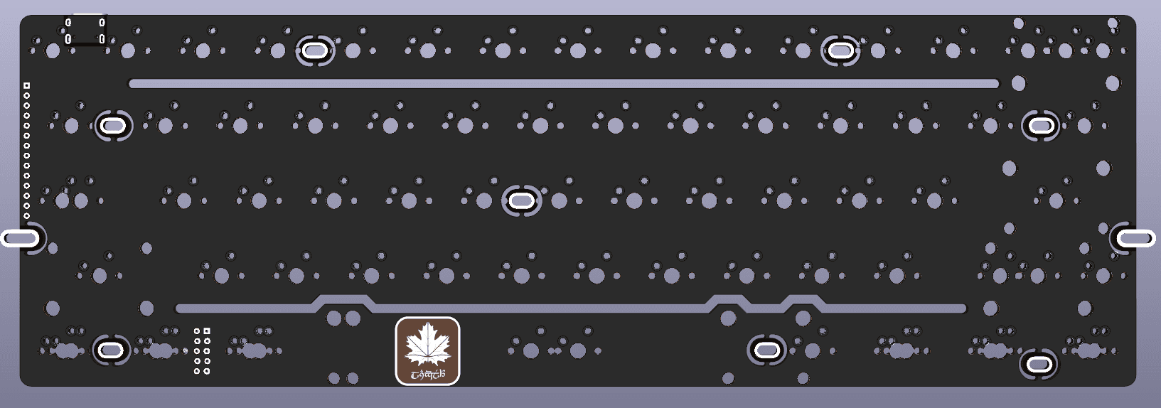 Lasgweloth PCB, a "leaf-spring tray-mount" 60% (UPDATE: sound tests added) image 7