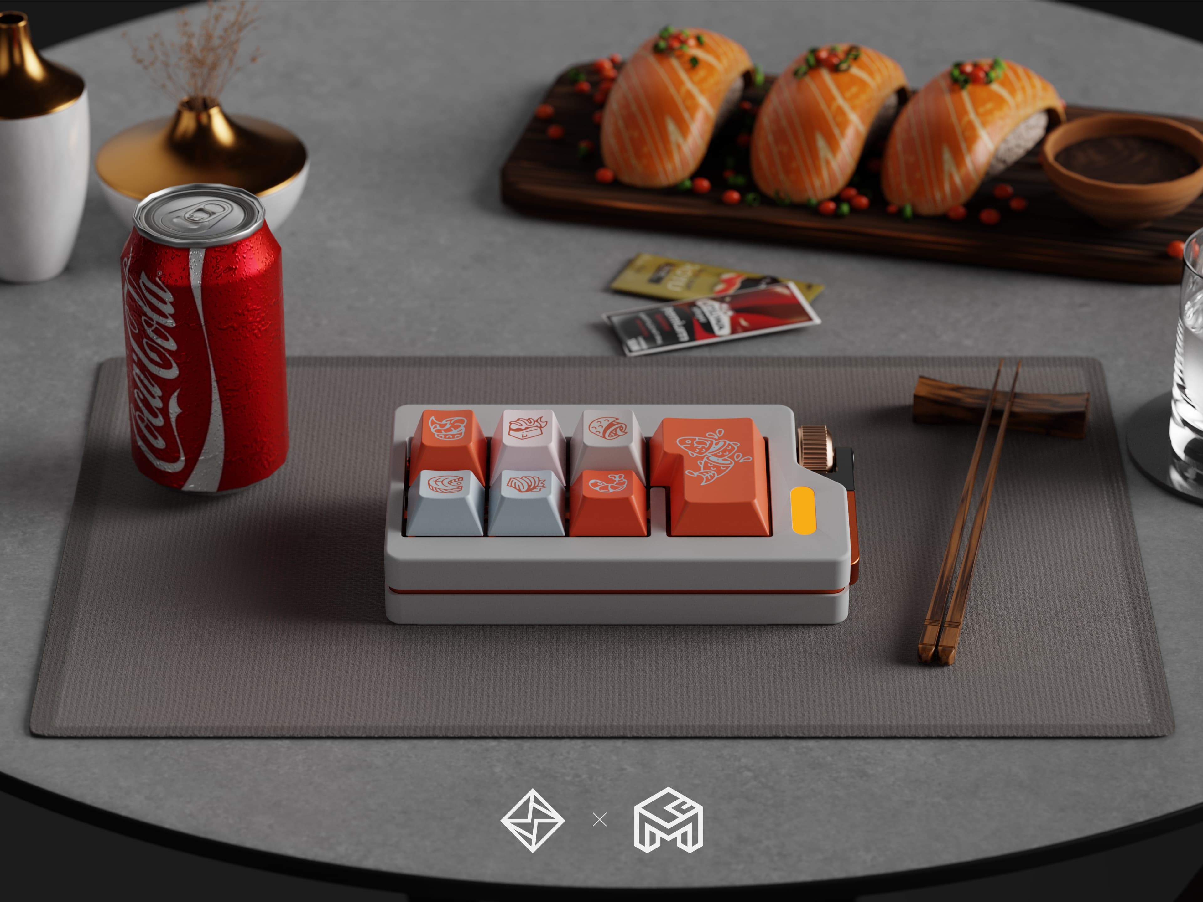 GoMaster Salmon: Reborn R2 Keycaps image 13