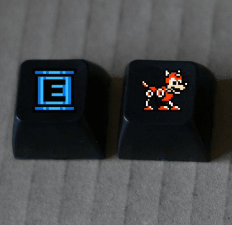 UV Printed 8 Bit MegaMan, Commander Keen, Pac Man, & More [Ordering] image 4