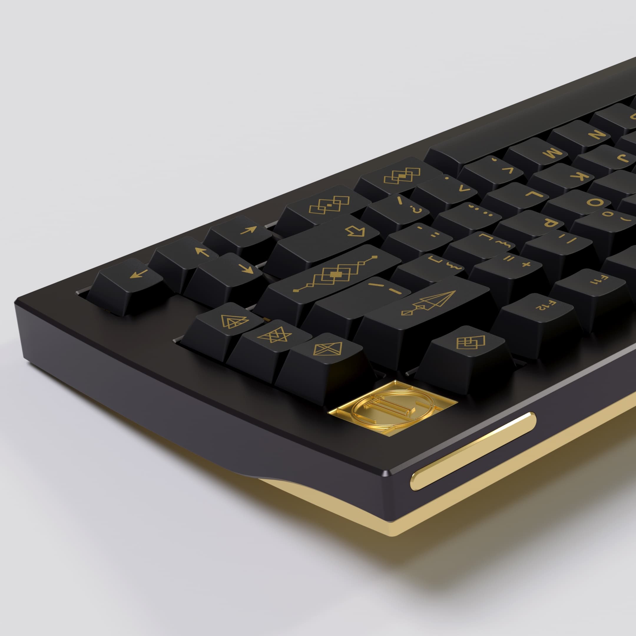 GMK CYL Black & Gold | GB live 'til 20th March - New deskmats/renders! image 21