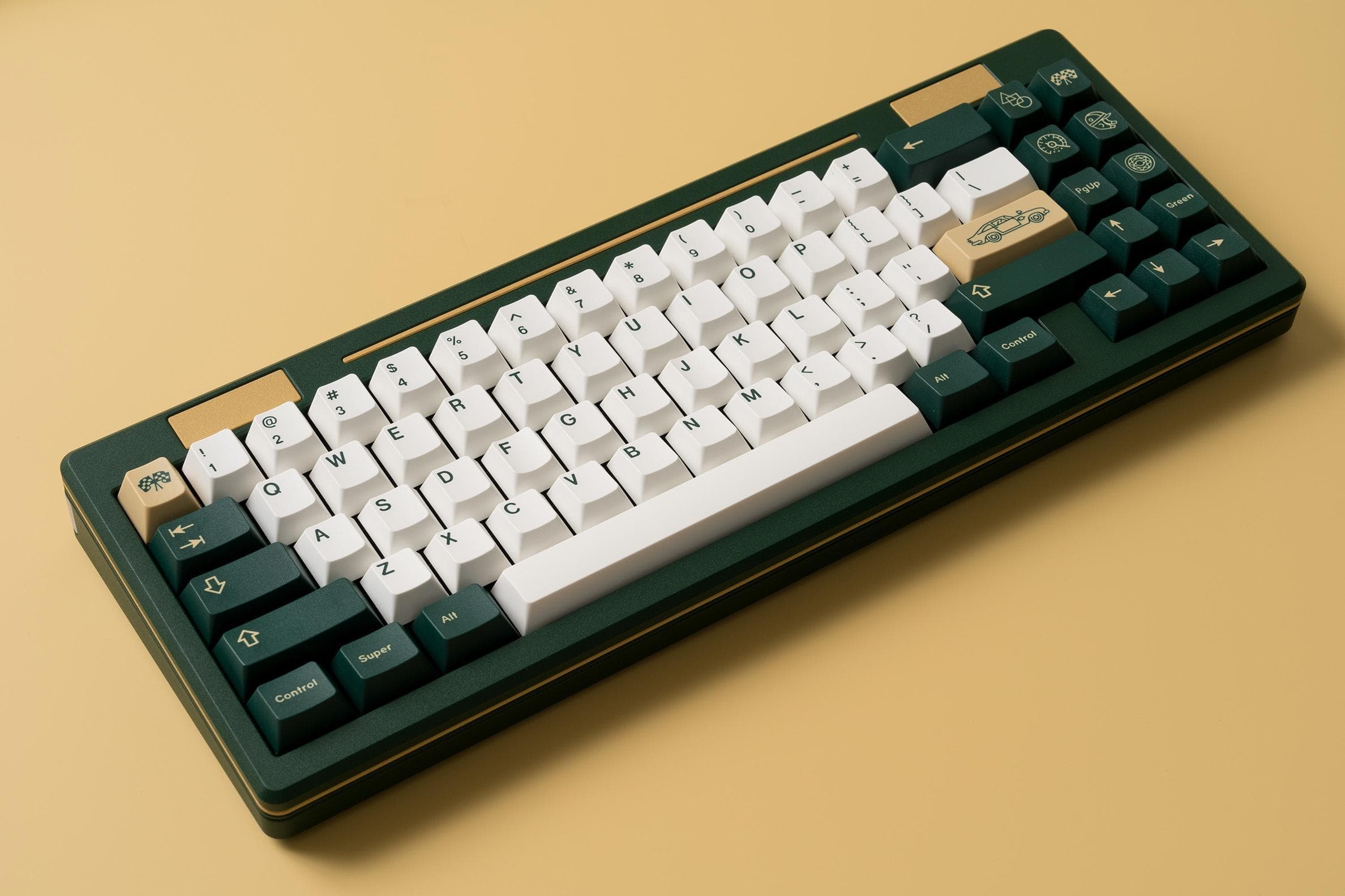 [GB completed] W70 | A keyboard with car tail light image 30