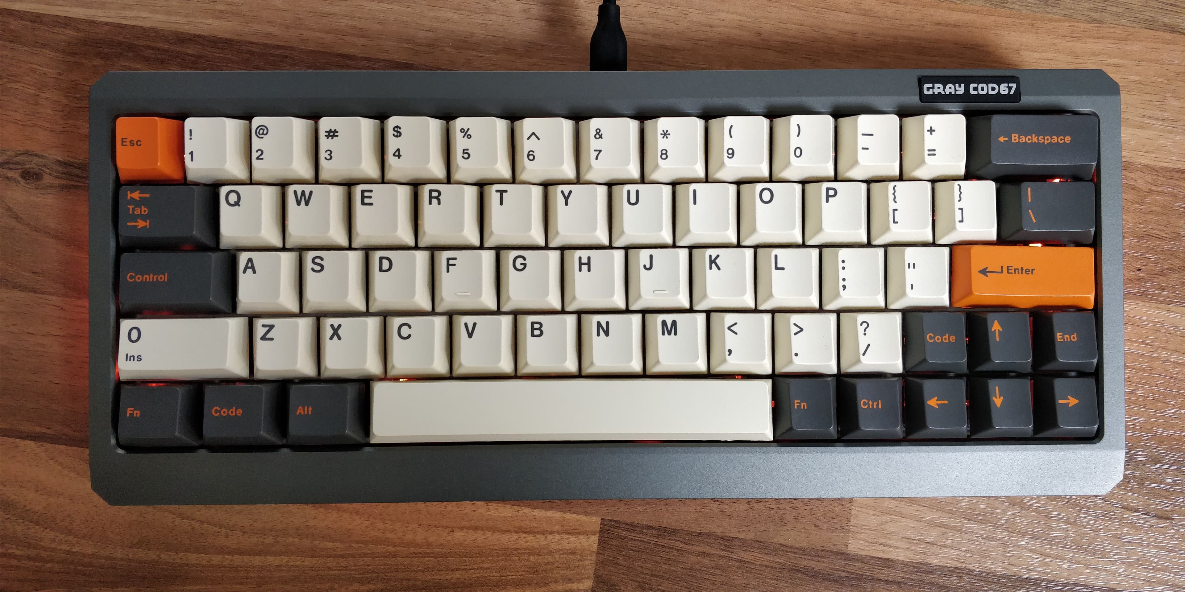 GRAY COD67 60%Custom Keyboard【GB sold out】 image 13