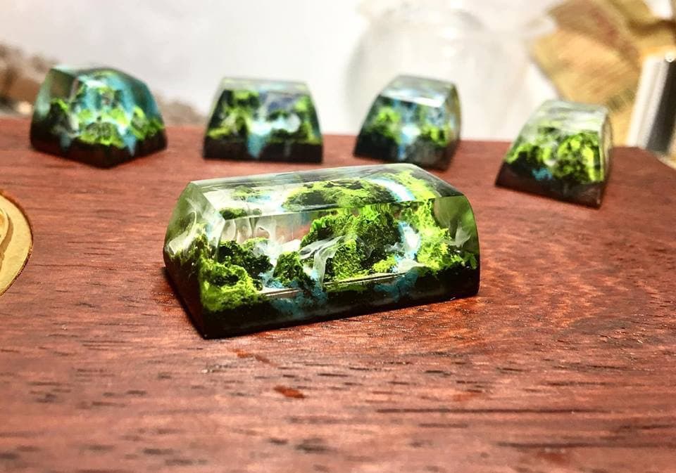 Keycap Artisan - Snow Valley and Mysterios forest