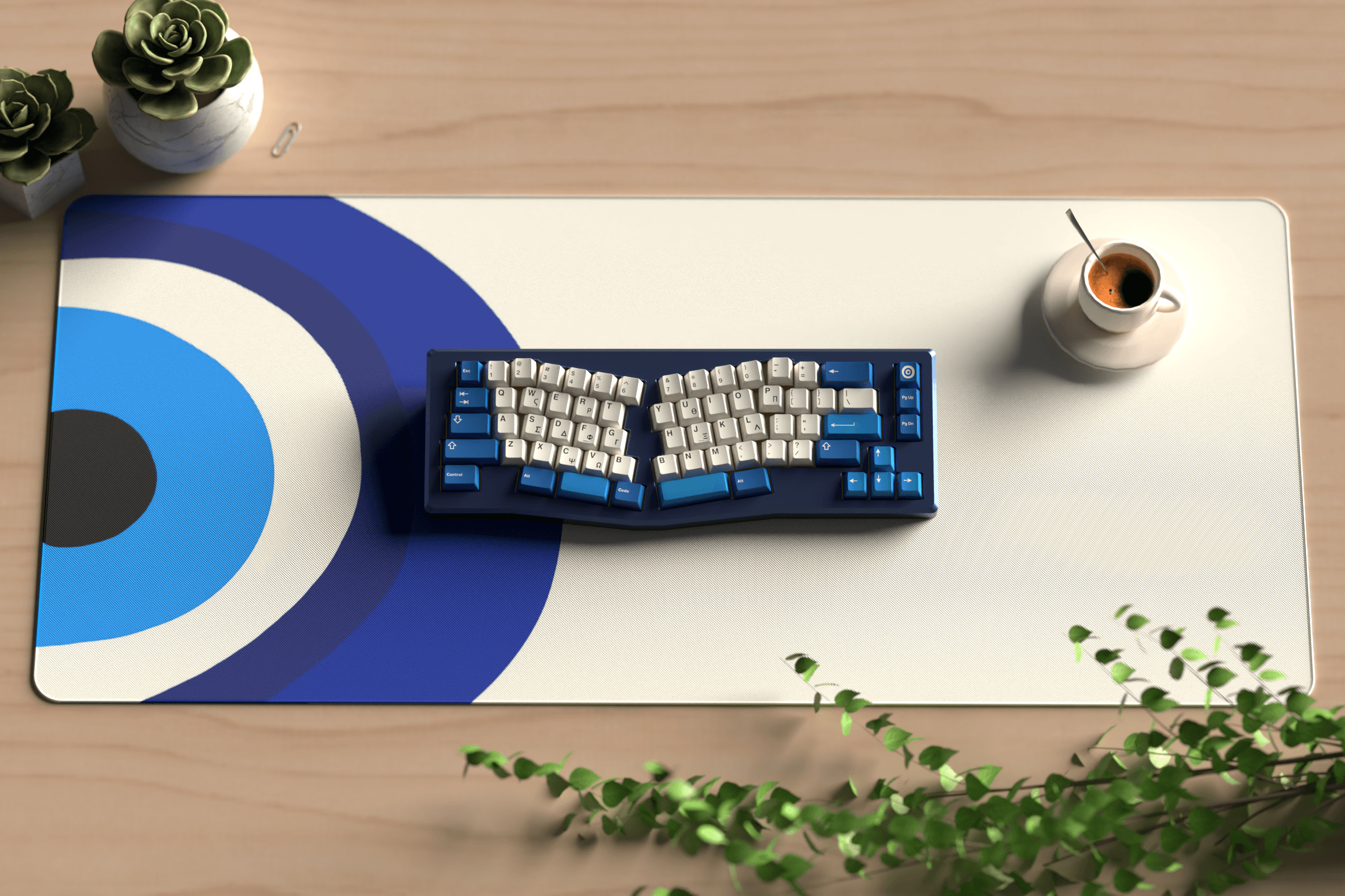 GMK Evil Eye // GROUP BUY COMPLETE // Deskmats Shipping 🧿 image 29