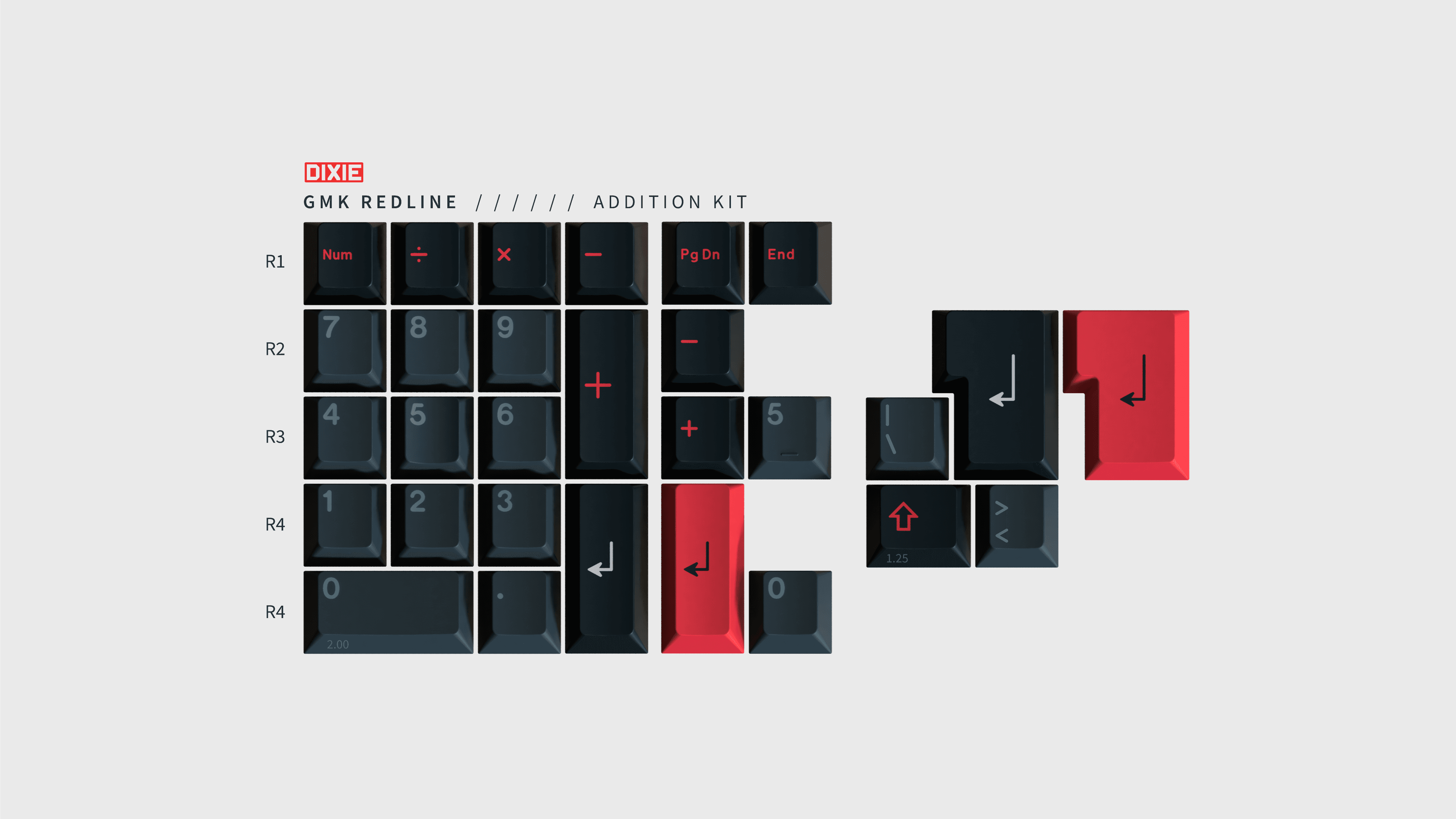 GMK Redline | Colors matched | Est. Ship from GMK Nov 2022 image 9