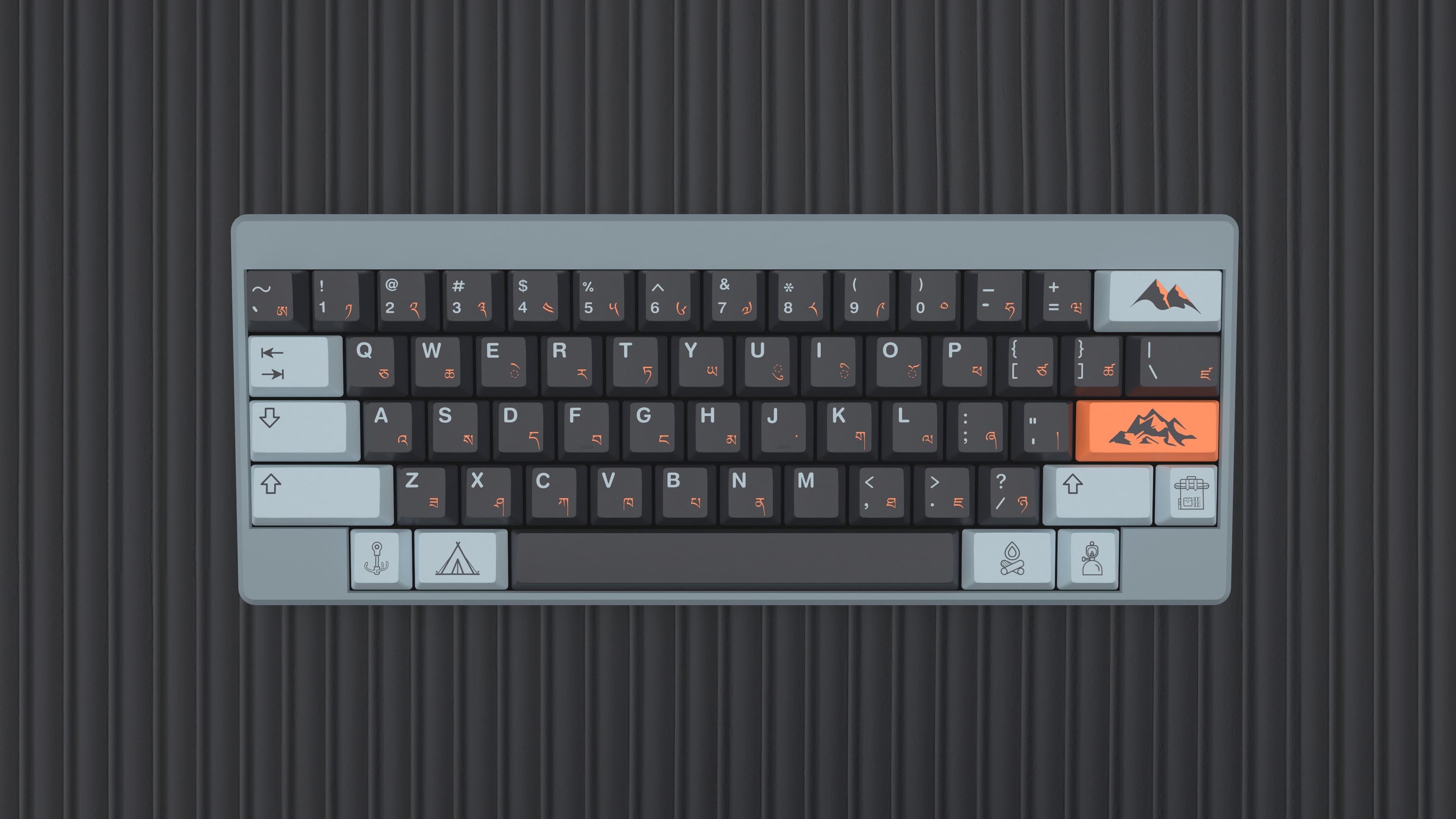 EPBT Flaming Ice keycaps-Because it's there image 15