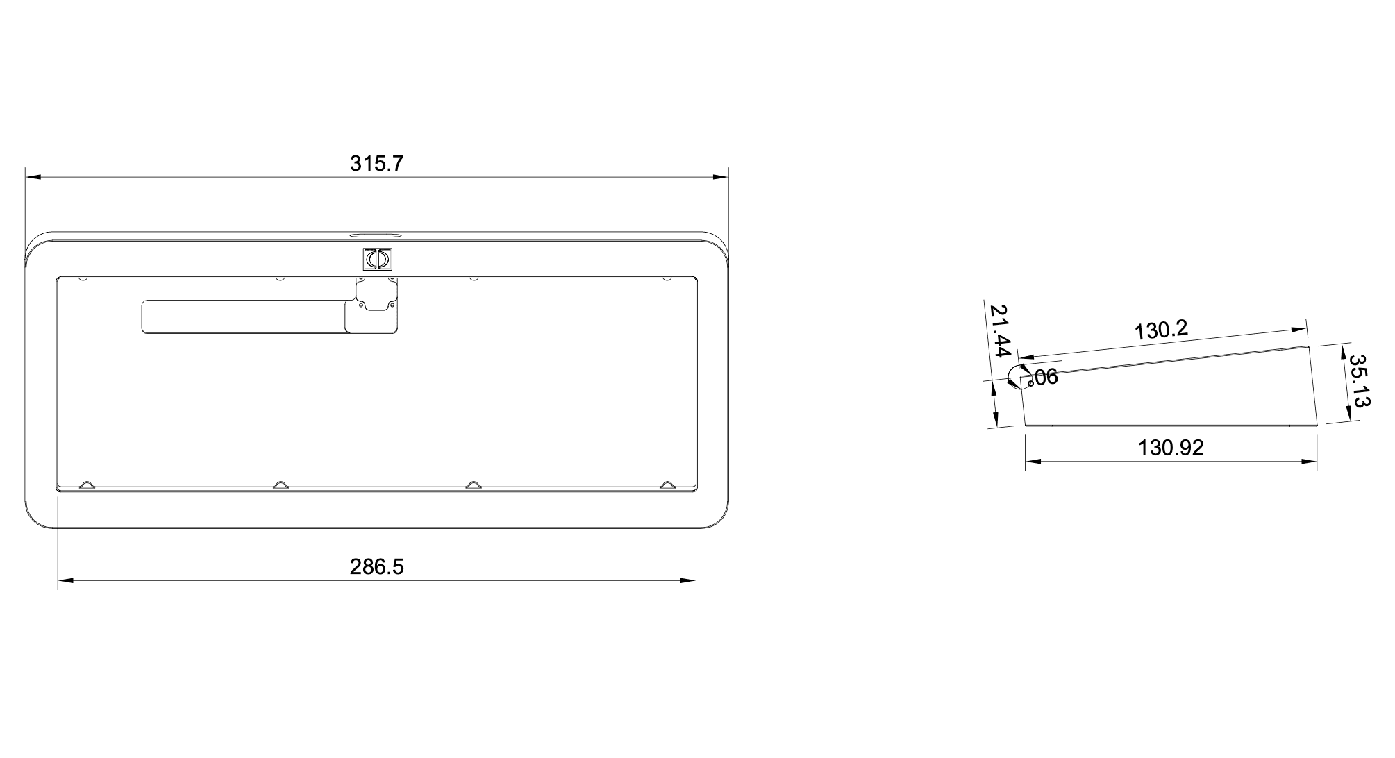 Moonphase 60 - A case for popular O-ring mount keyboards - GB is over image 14