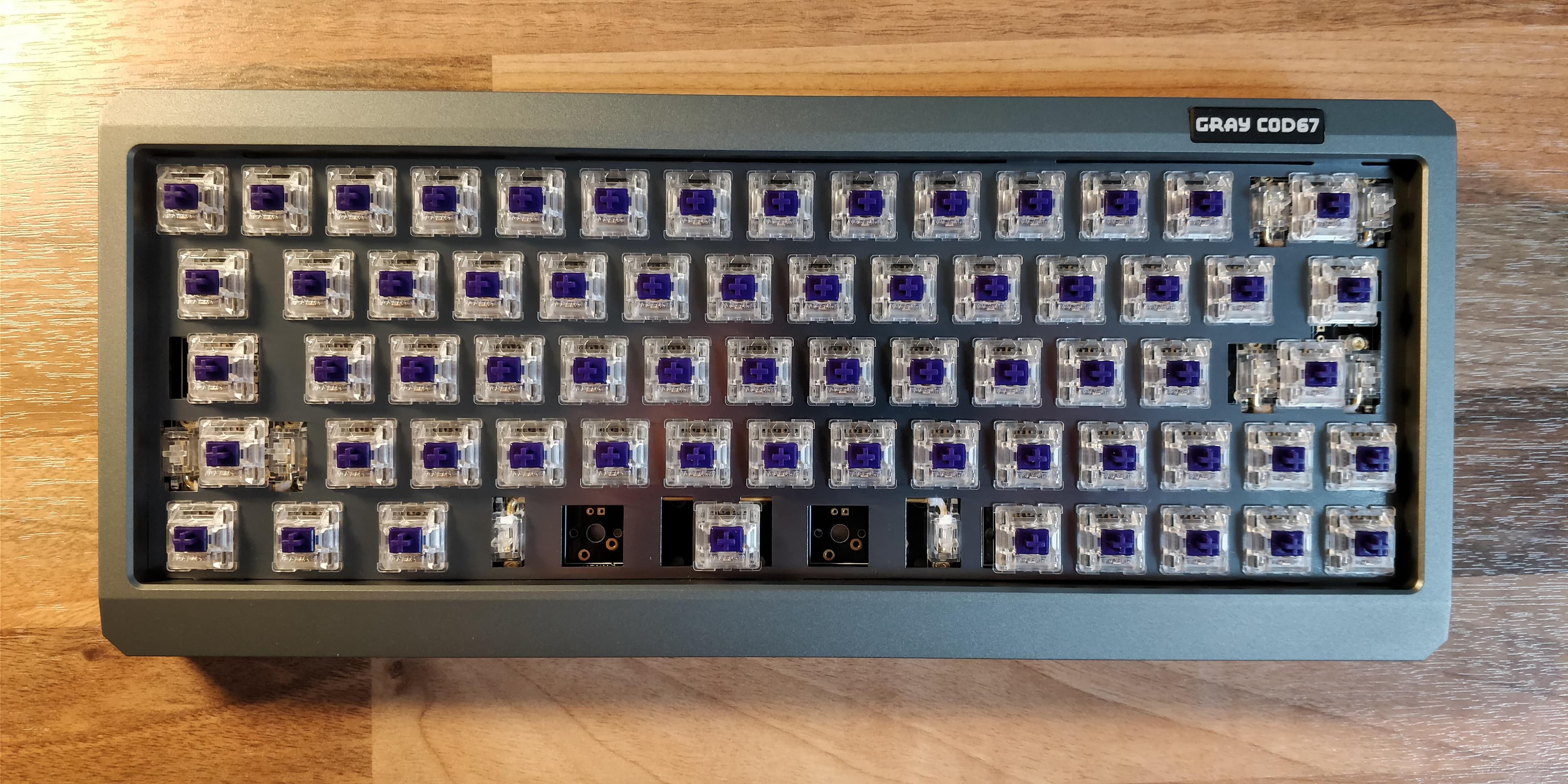 GRAY COD67 60%Custom Keyboard【GB sold out】 image 14