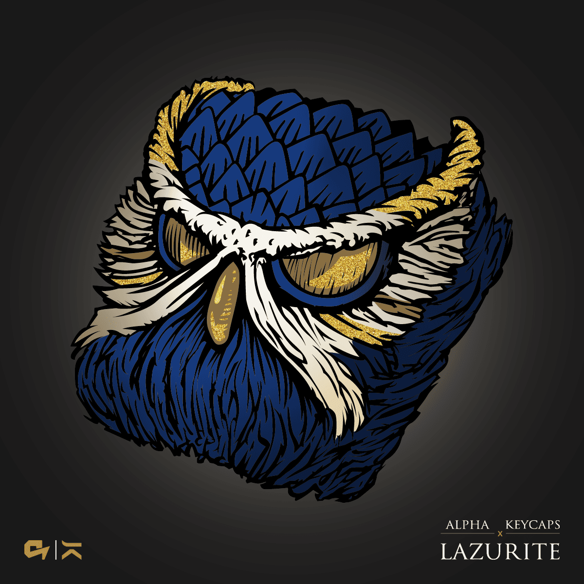 GMK Lazurite | Color Samples from GMK image 108