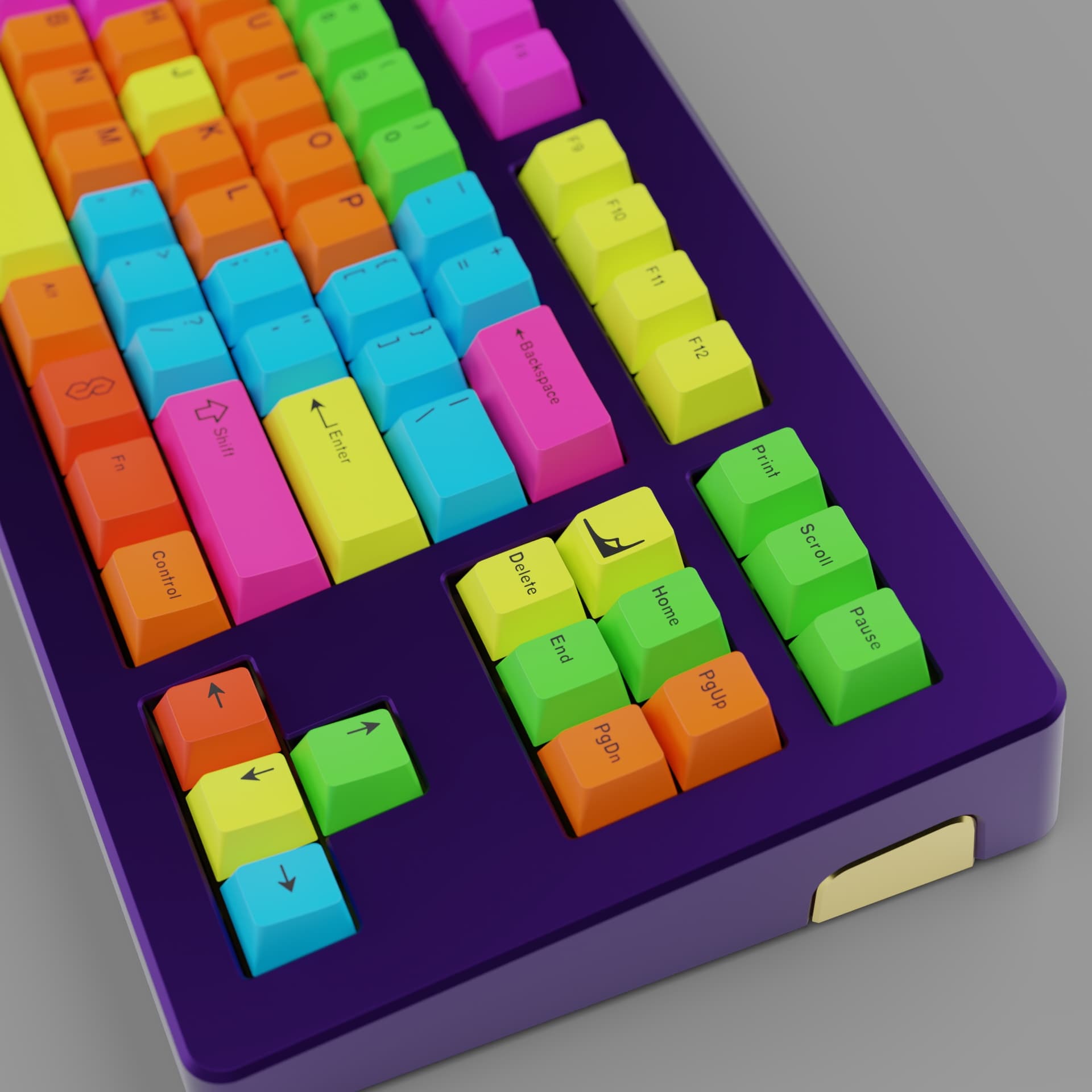 GMK CYL Highlight (Hi Licht) | Colours down to 5, novelty kit draft image 27