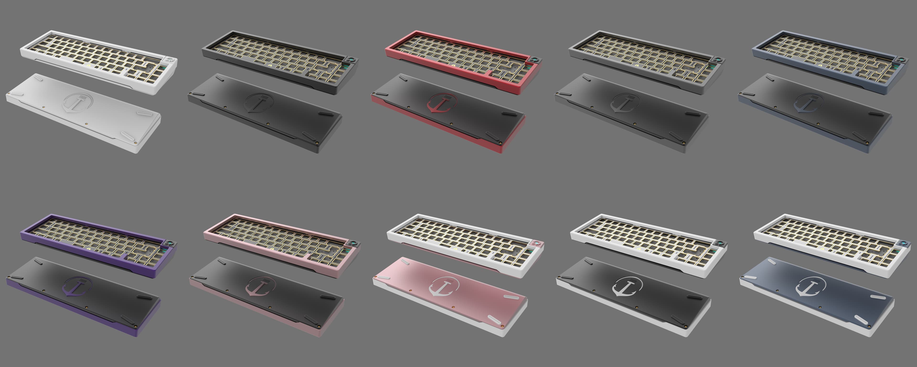 Think6.5 V2 - Gasket 65% Keyboard // Completed image 19