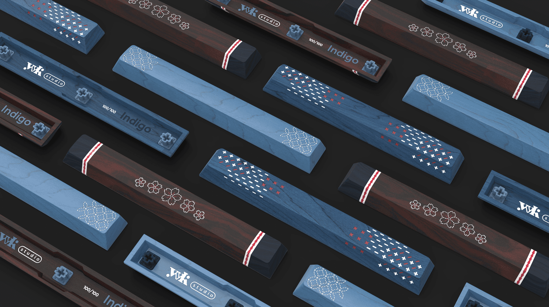 GMK Indigo // Shipping image 17