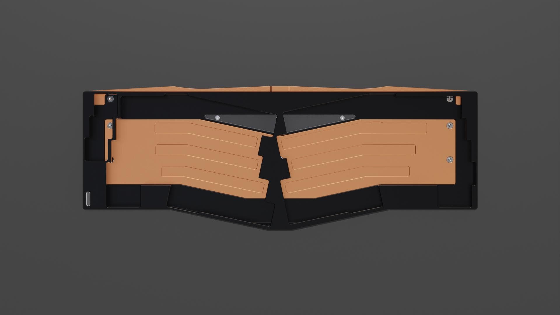 Alyssia - A thin bezel, dual mount Alice-style keyboard image 10