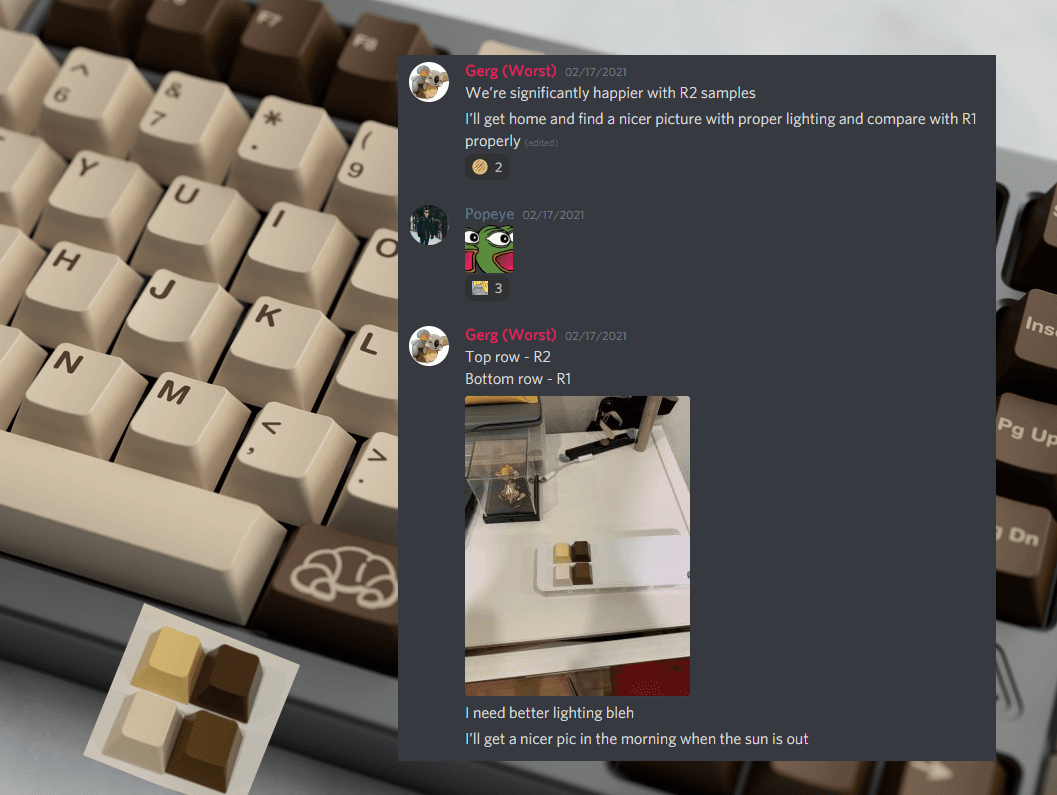 GMK Bread - We got that Bread! Update - R2 Colour Samples and Banderole image 40