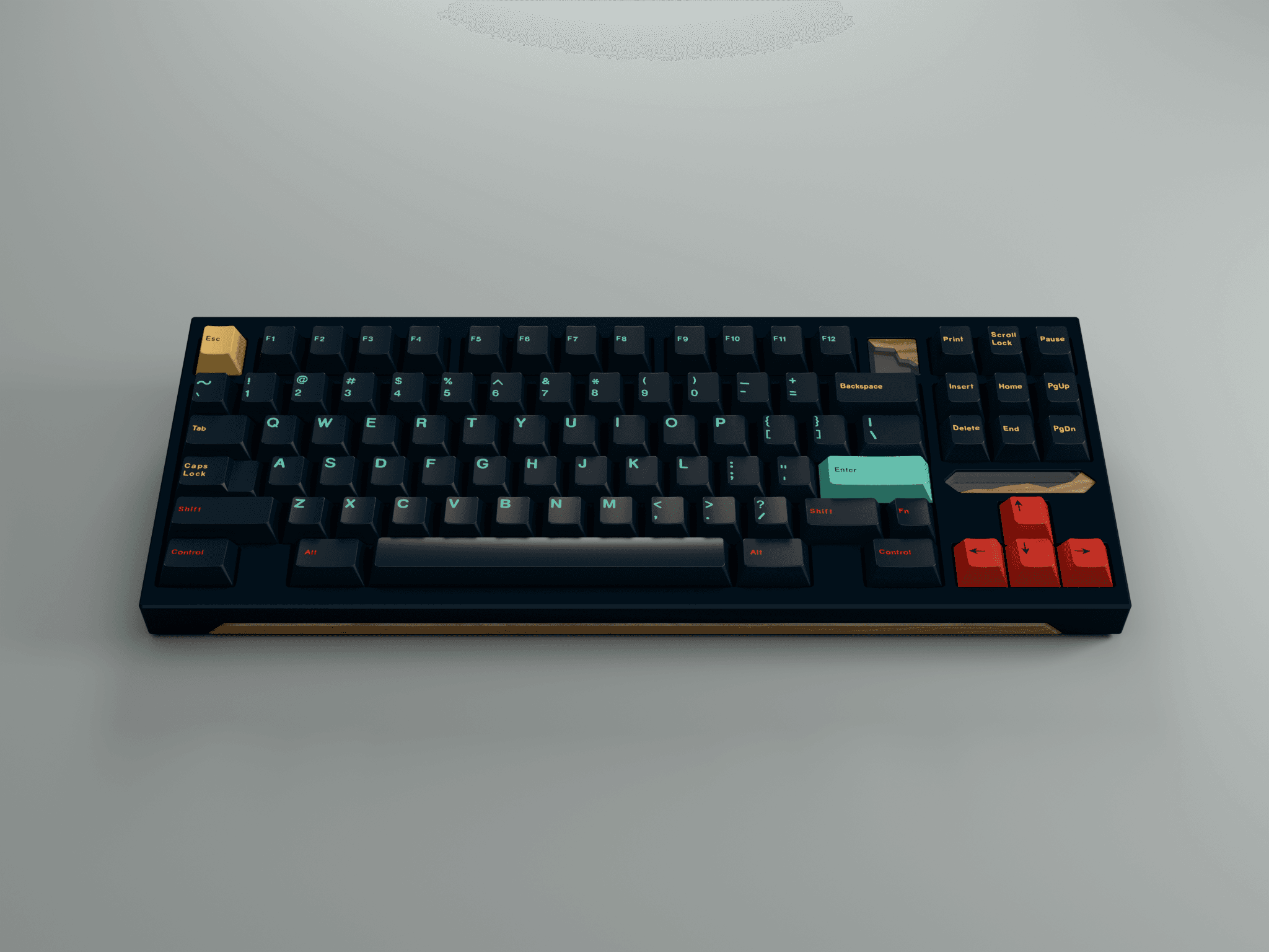 FRΛGMENT TKL - Artisan Resin Accents, 7000+ Configurations image 21
