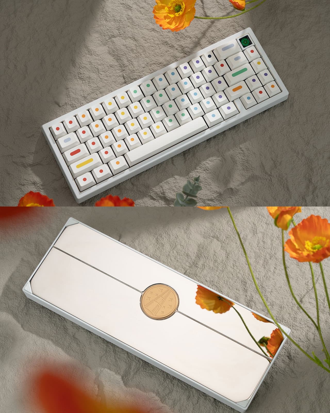 Zoom65 V3- 7 Mounting Styles, Quick Assembly, Deskmat & Keycaps Bonus image 2