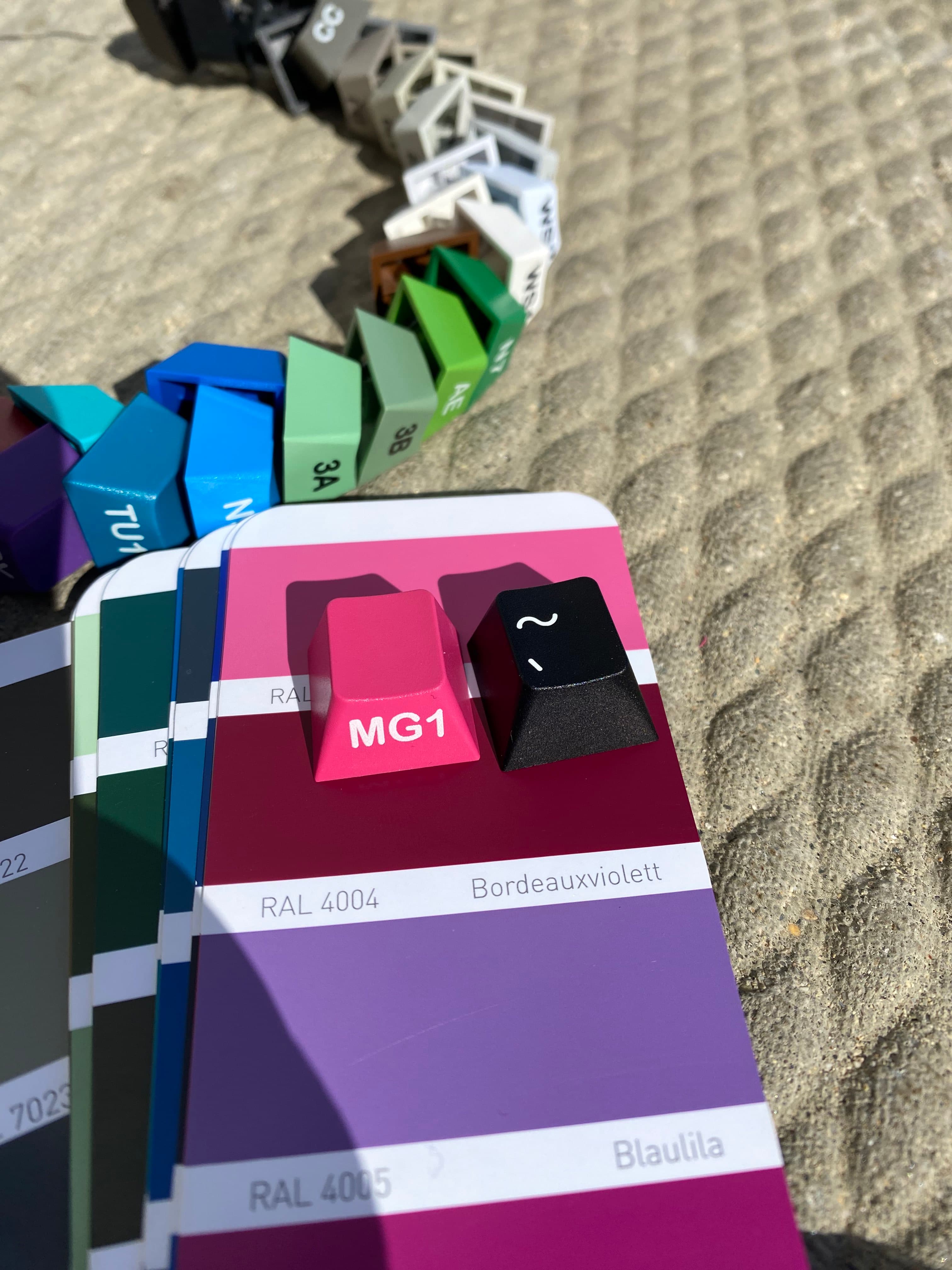 GMK Black Cherry | CN AND SEA VENDOR ADDED!, Deskmat Design Changed image 3