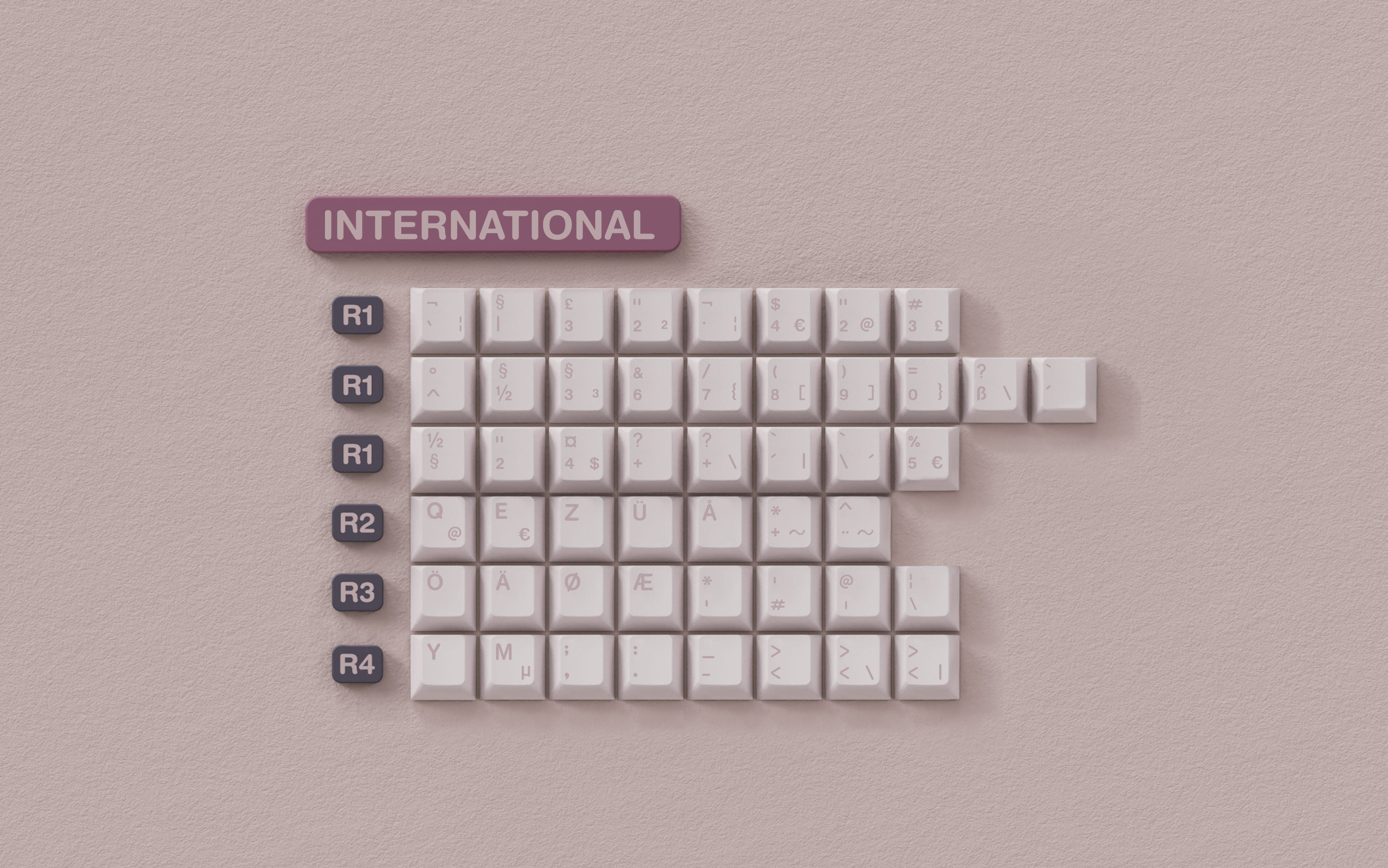 EPBT Doll Doubleshot PBT Keycaps Set ALOHAKB image 7