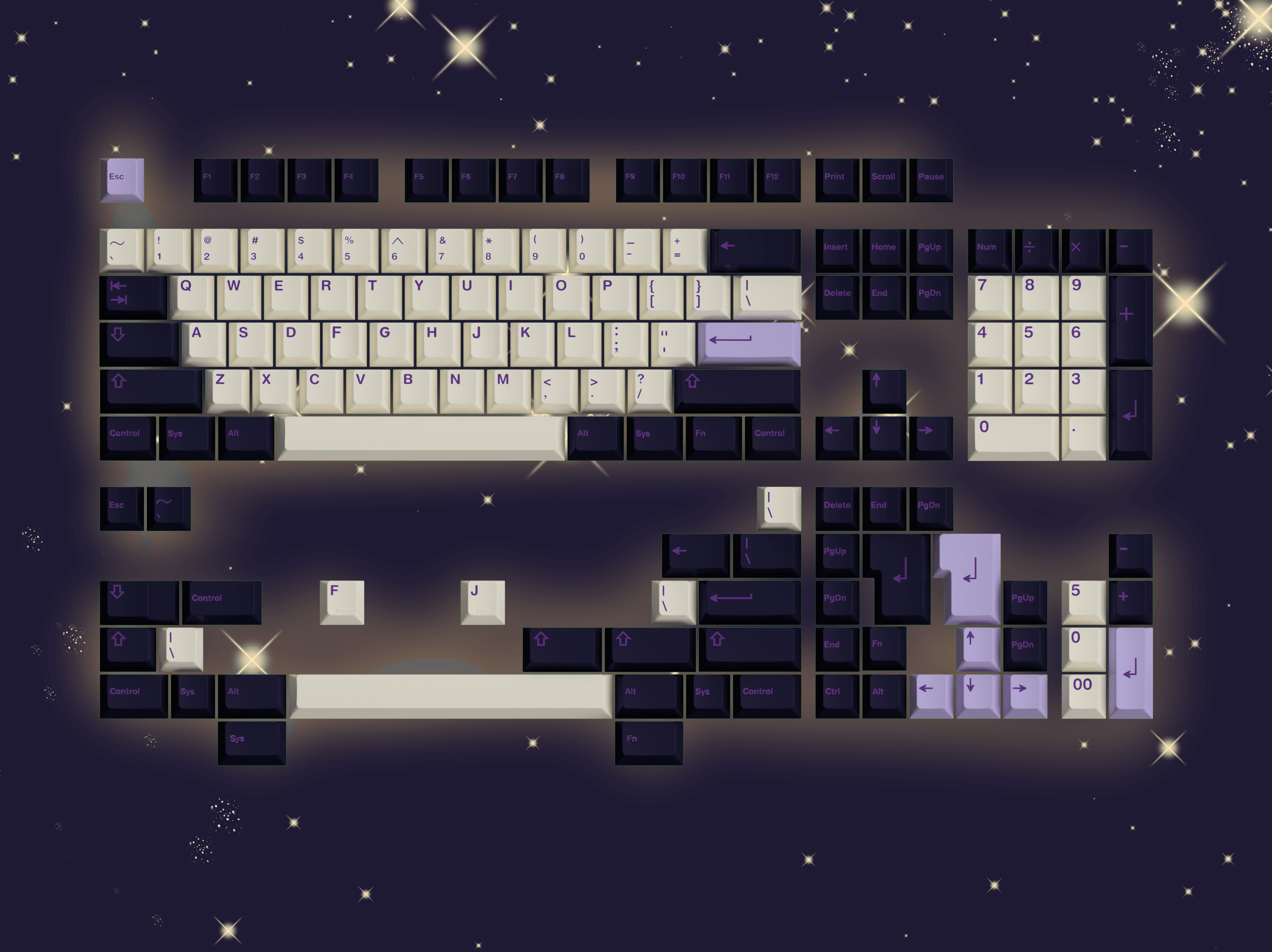 GMK Moon Dust (Ended) UPDATE: R1 COLOR SAMPLES IN! image 2