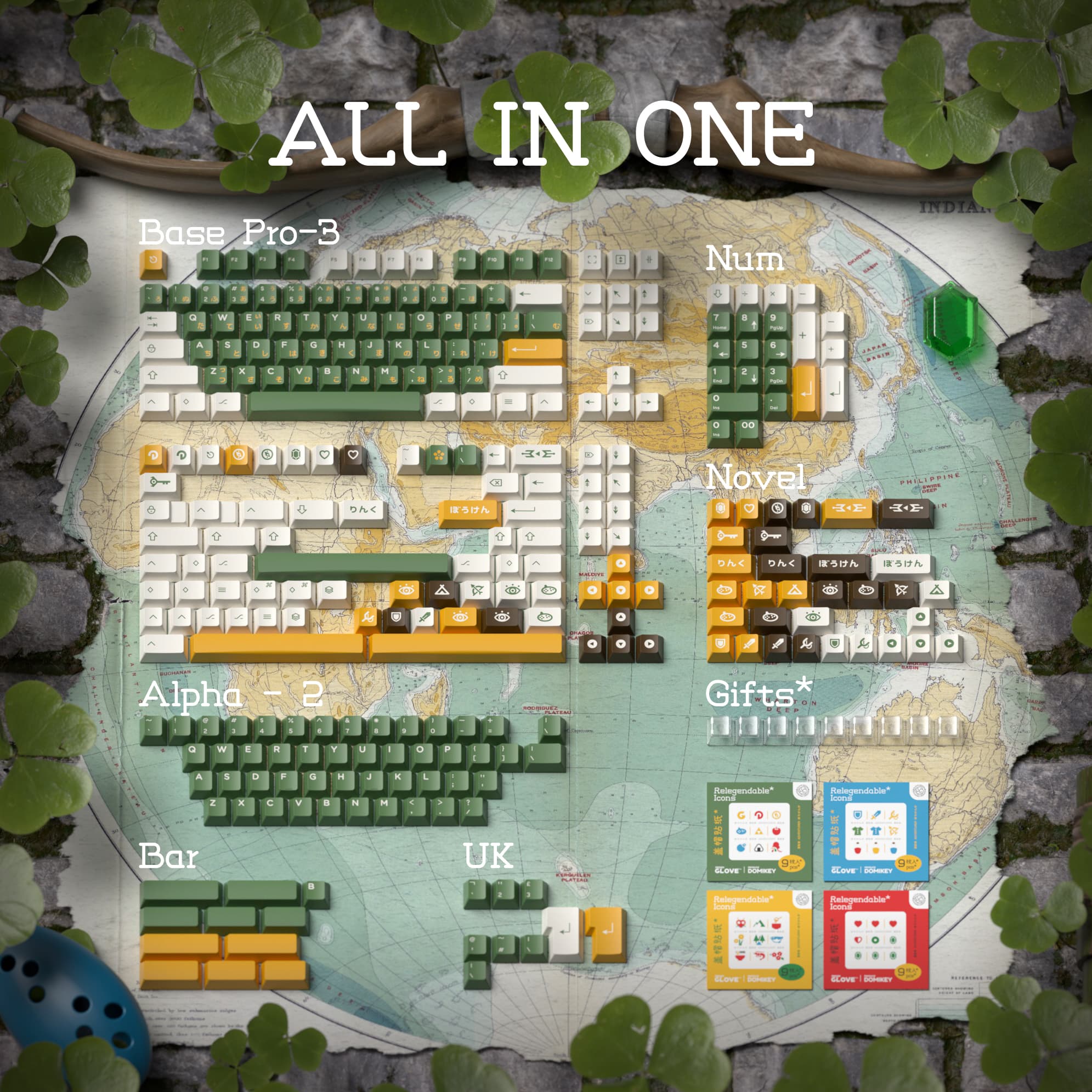 Domikey Adventurer keycaps image 26