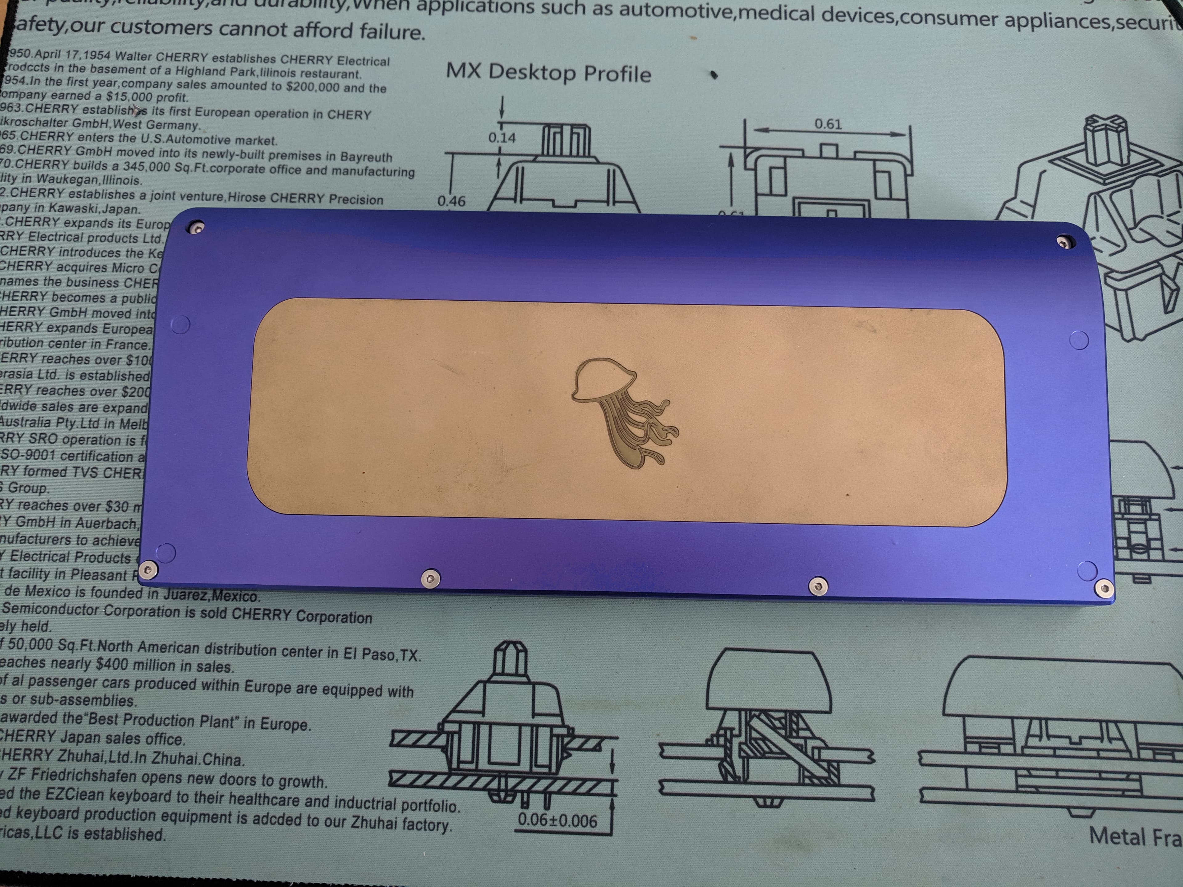 Aquaria V1 60% Jellyfish Keyboard GB (Sorting Shipping ) image 6