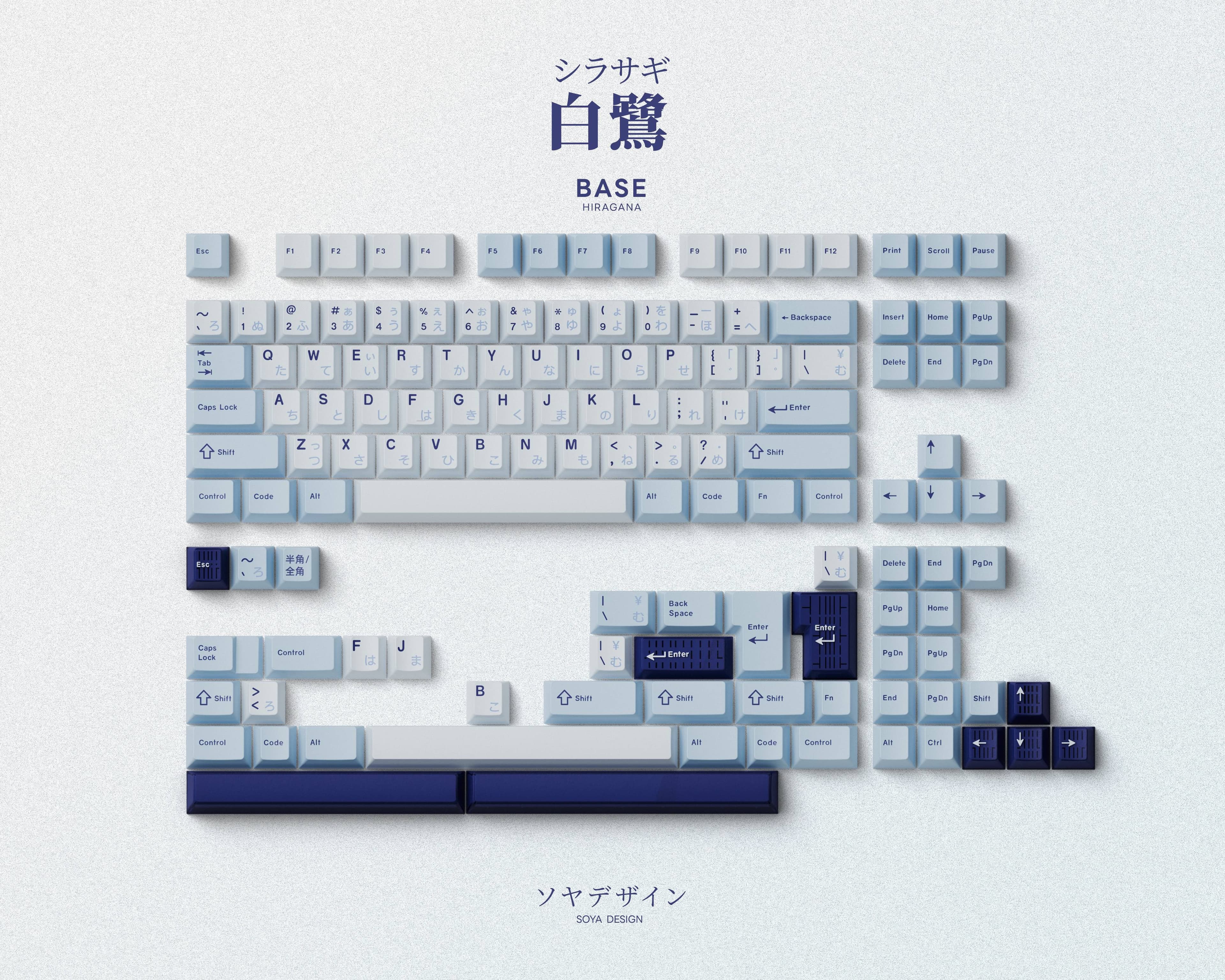 KeyKobo Shirasagi R2 Keycaps image 5