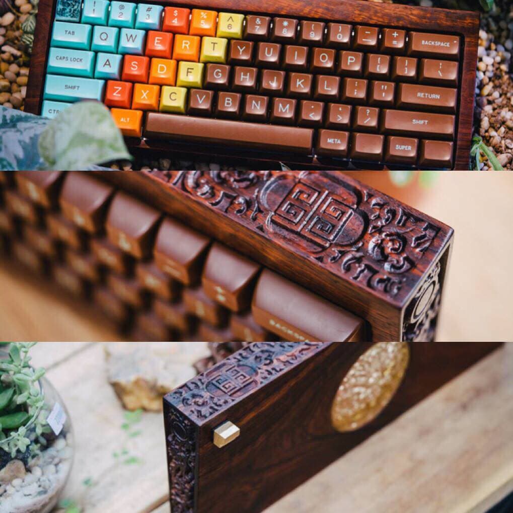 Imperial Hue - a 60% Break Wood case (GB closed)