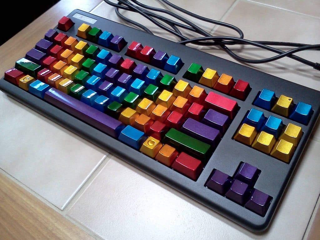 (Promotional Price) Niqmods Airbrush Modifier Keycaps ANSI layout, Cherry MX