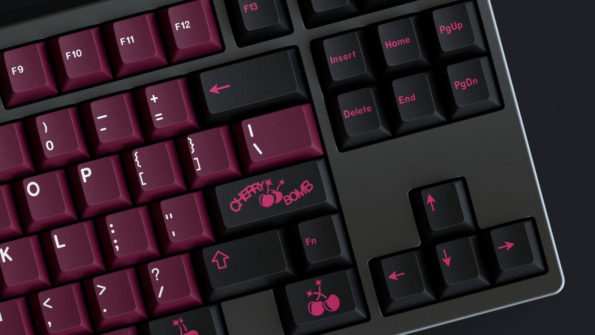 GMK Black Cherry | CN AND SEA VENDOR ADDED!, Deskmat Design Changed image 10