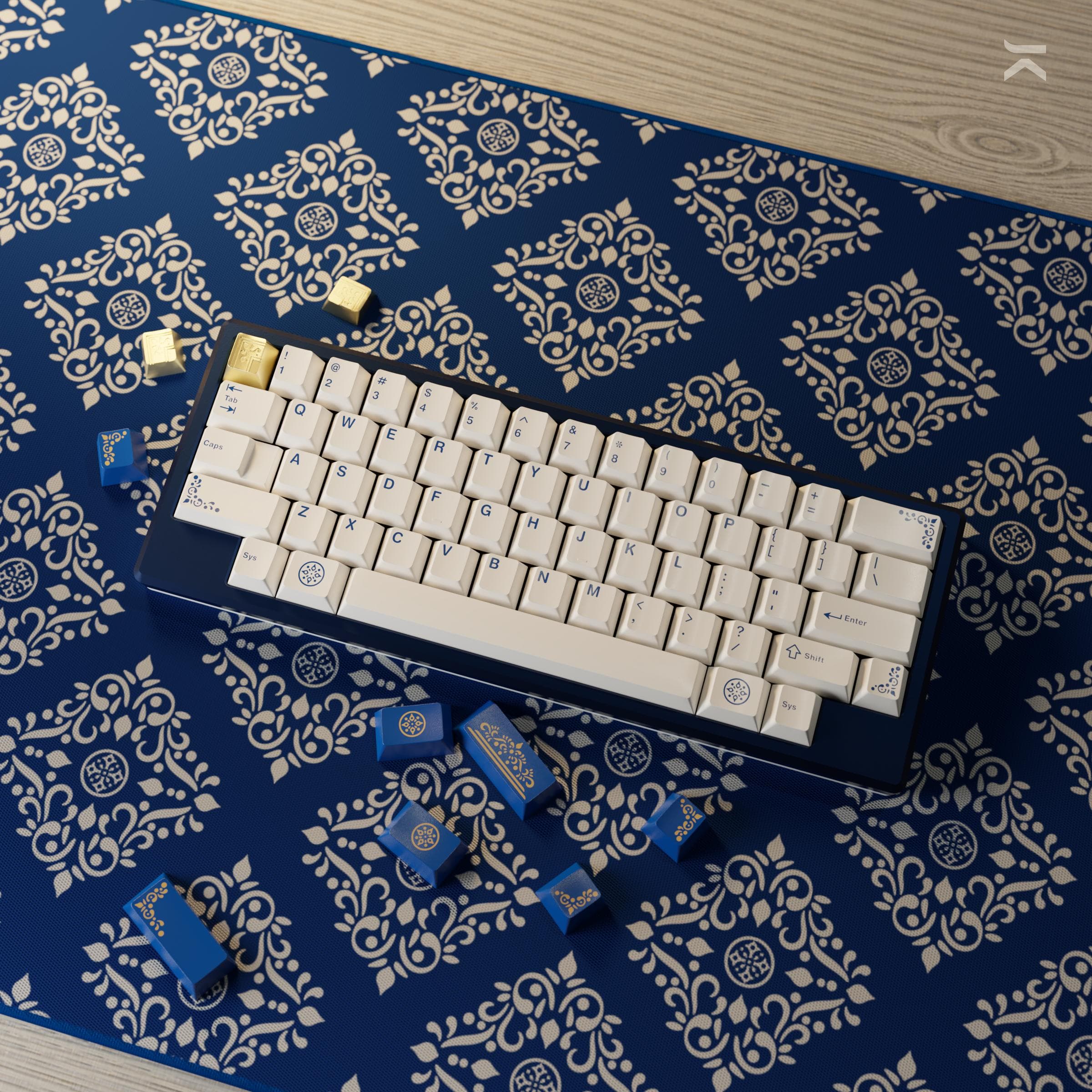 GMK Lazurite | Color Samples from GMK image 95