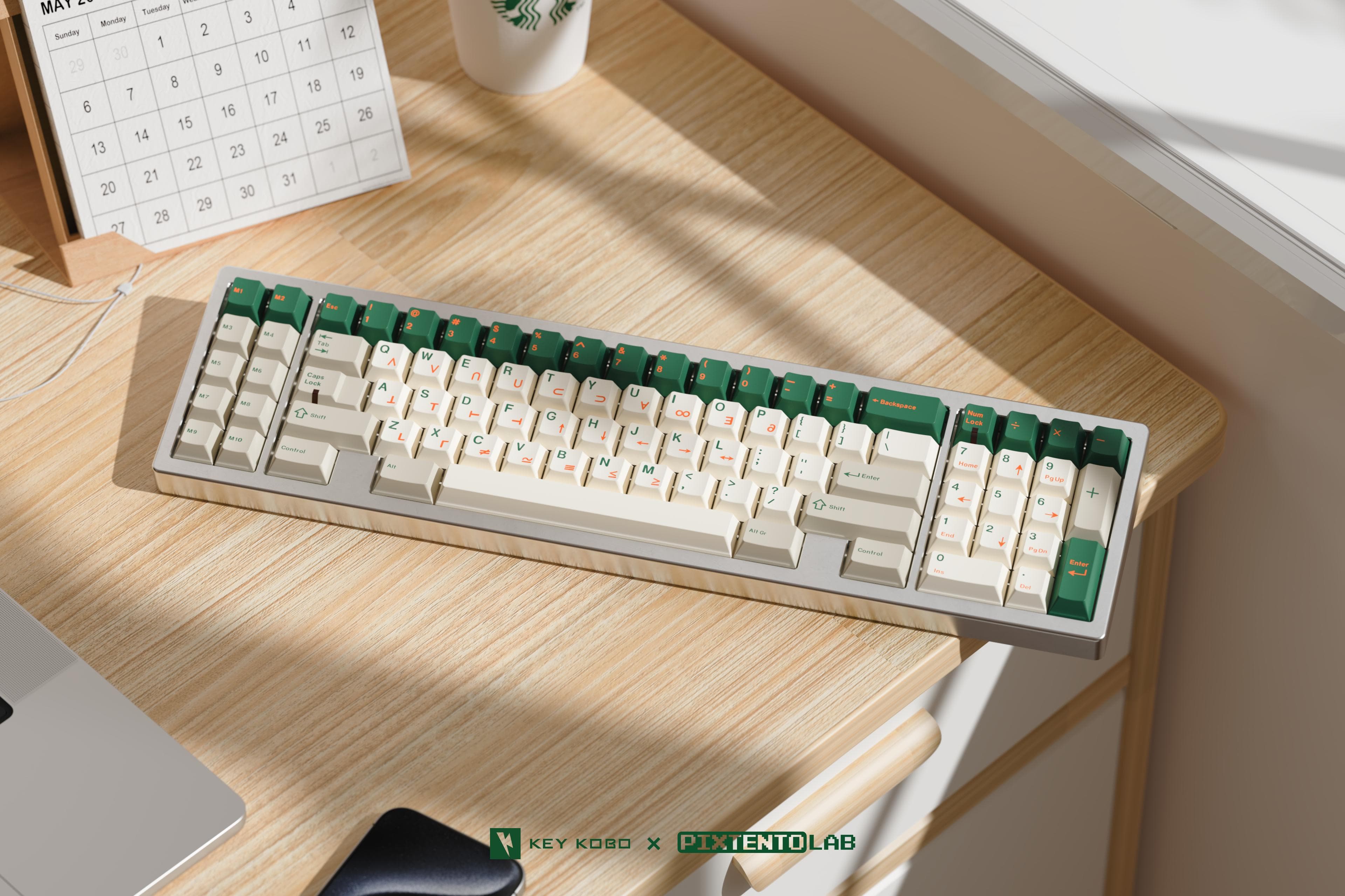 Keykobo RIDDIM — Vintage Terminal-Inspired Keycap Set image 13