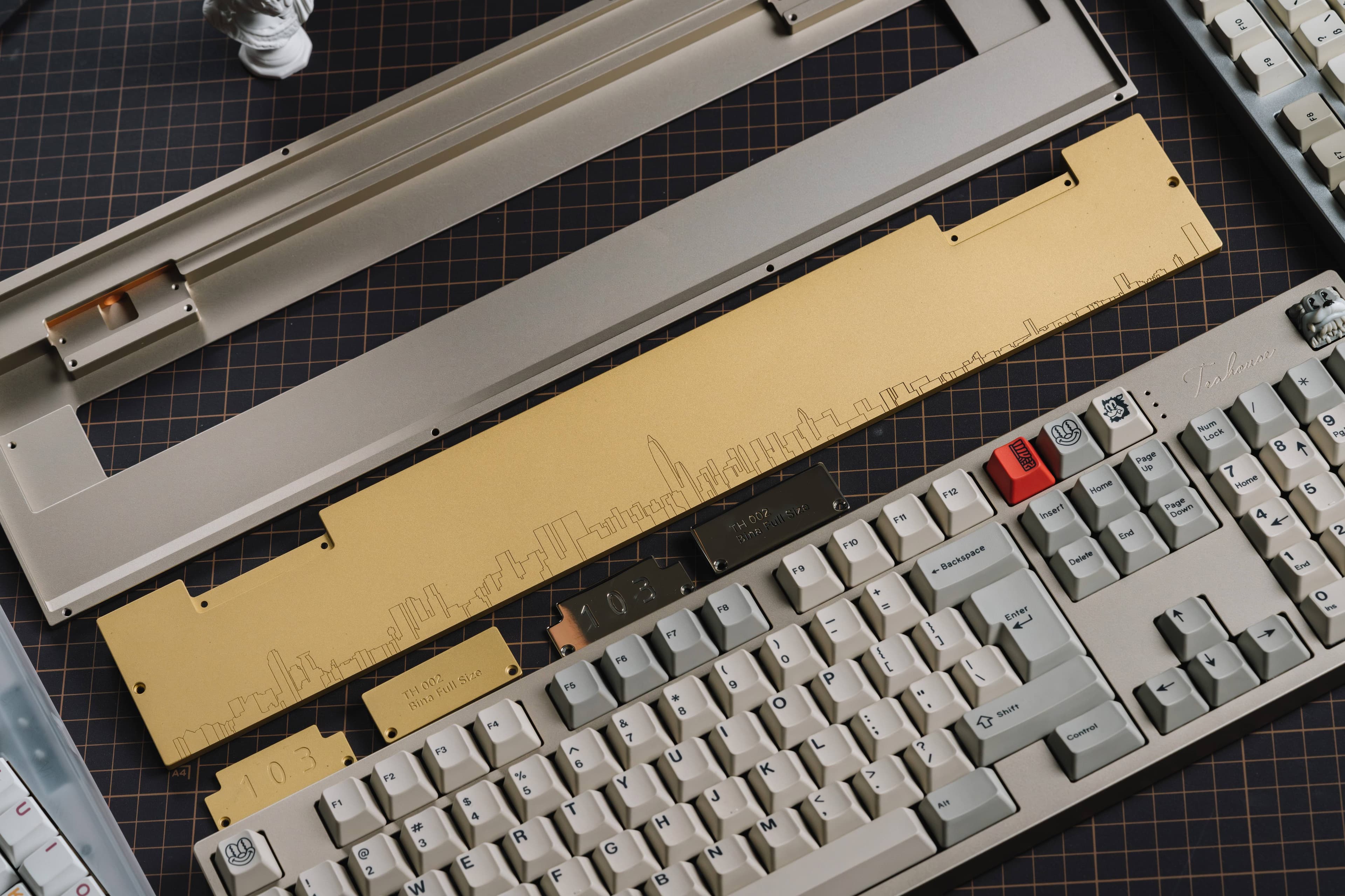 【IC】Bina 103 – Full Size Board, Top Mount, Front Typing Height 14mm image 2