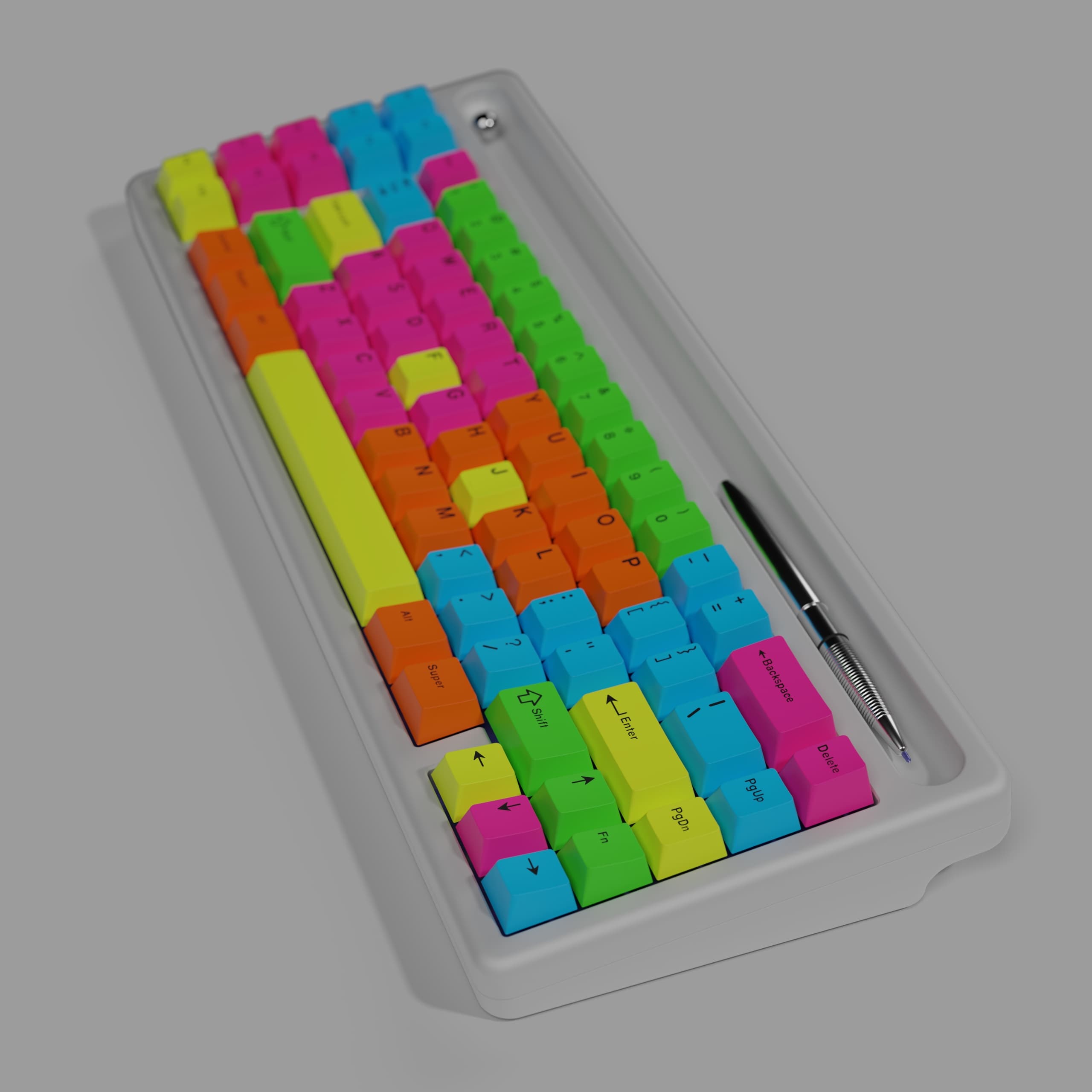 GMK CYL Highlight (Hi Licht) | Colours down to 5, novelty kit draft