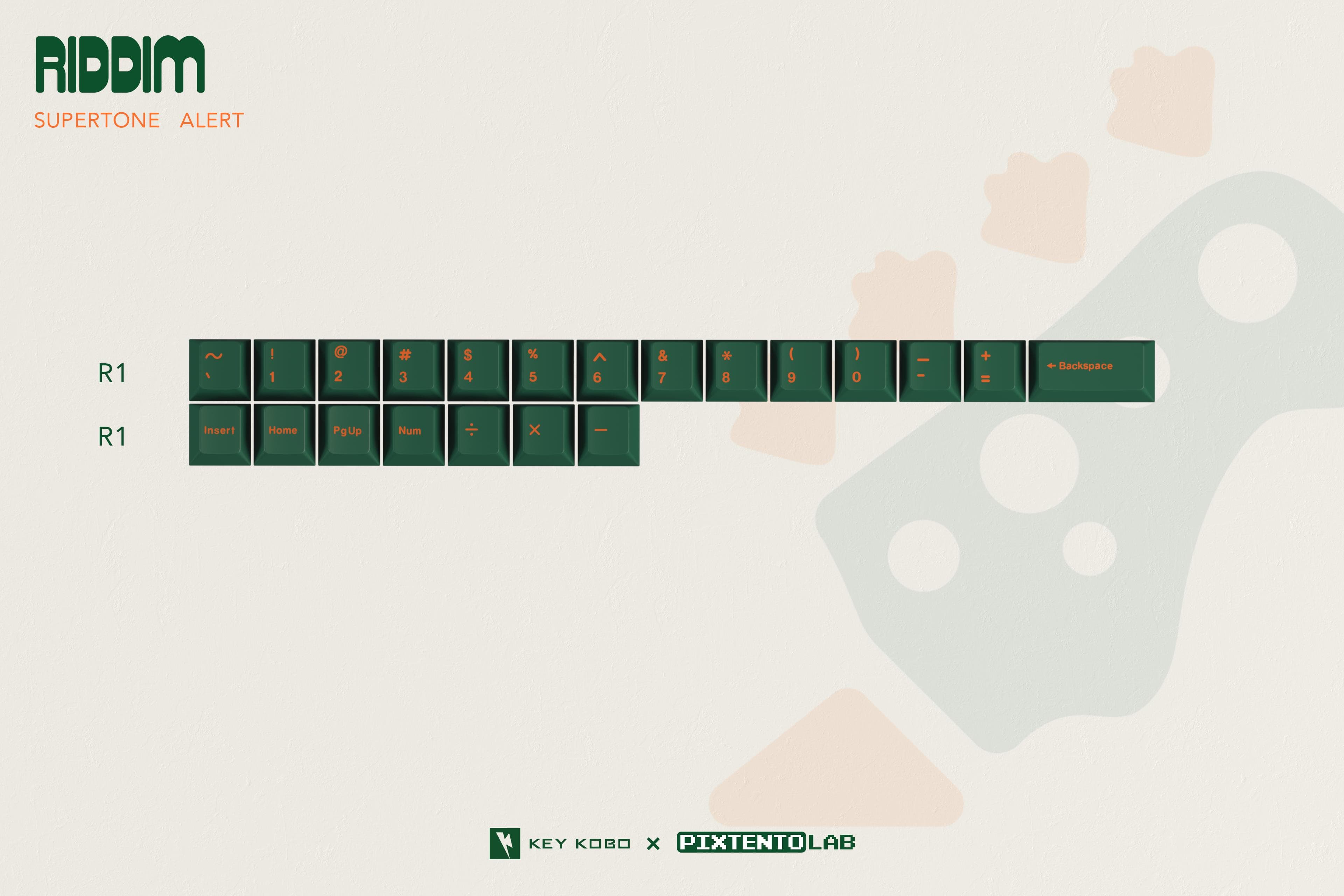 Keykobo RIDDIM — Vintage Terminal-Inspired Keycap Set image 5