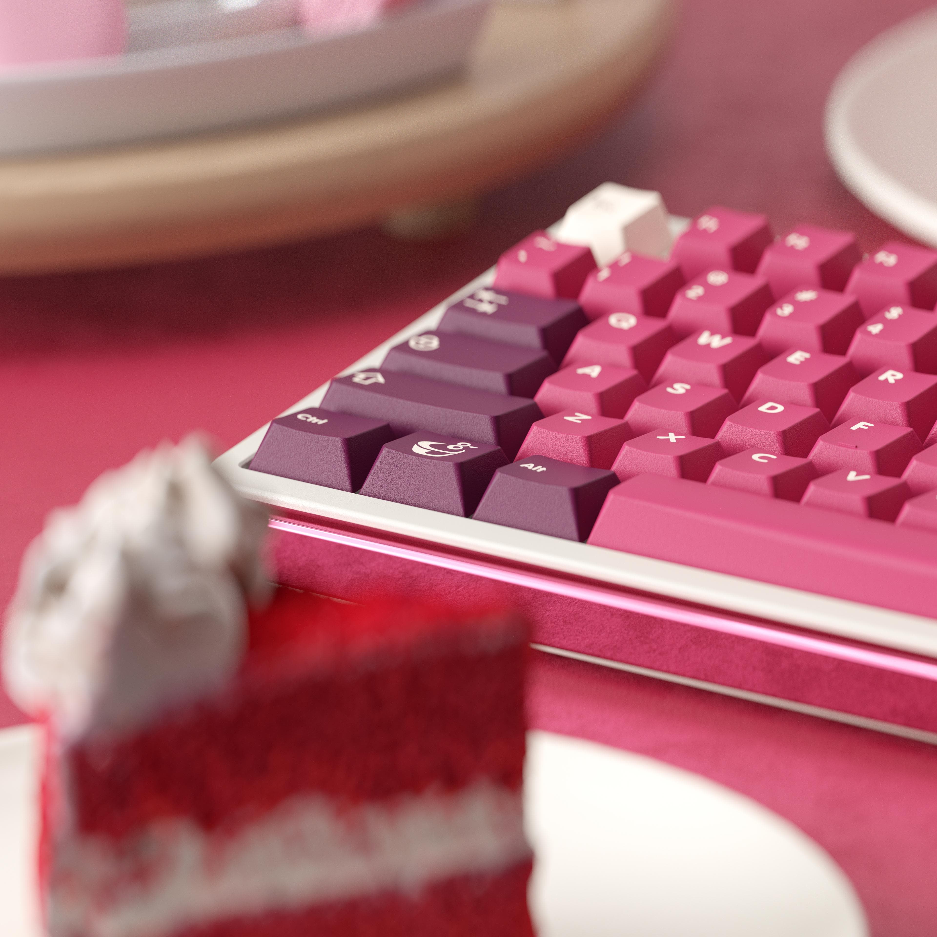 Zero-G Studio X DMK ABS double shot theme keycap "Red Velvet" image 4
