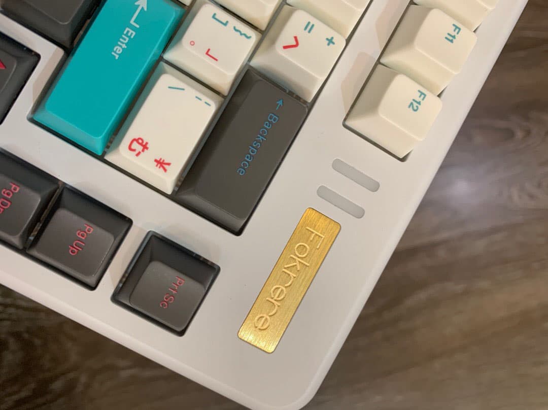 Limited stock-Fokrere 82 Pearl White keyboard kit image 9