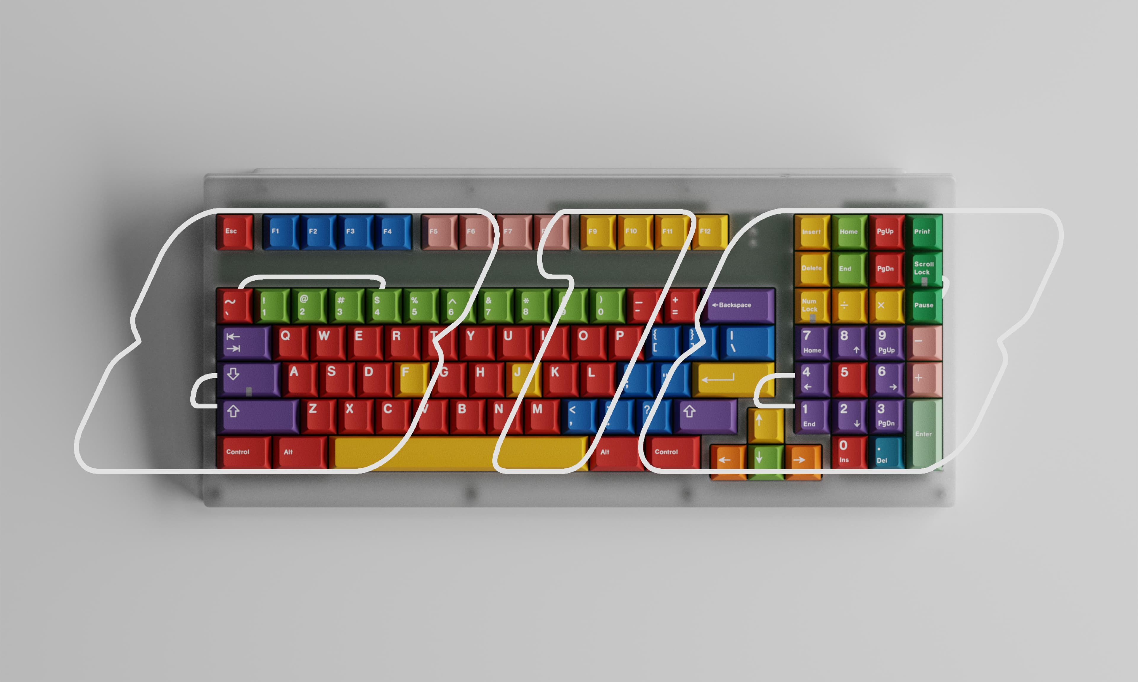 818 - A Plateless Keyboard. image 12