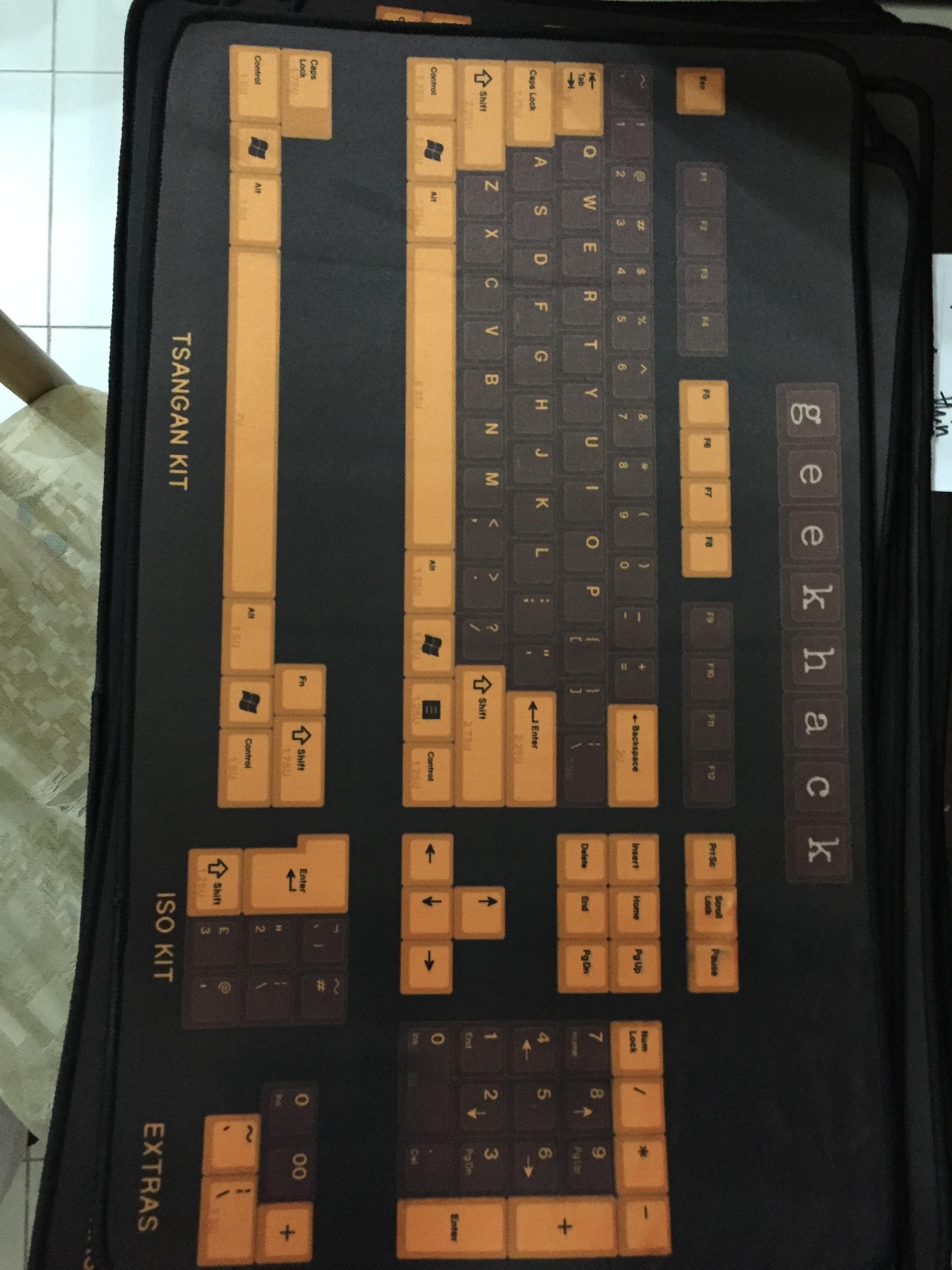 {GB} GH Checksheet Mousepads [$35] & Gateron Ghost White PBT [$40] END EXTRAS UP