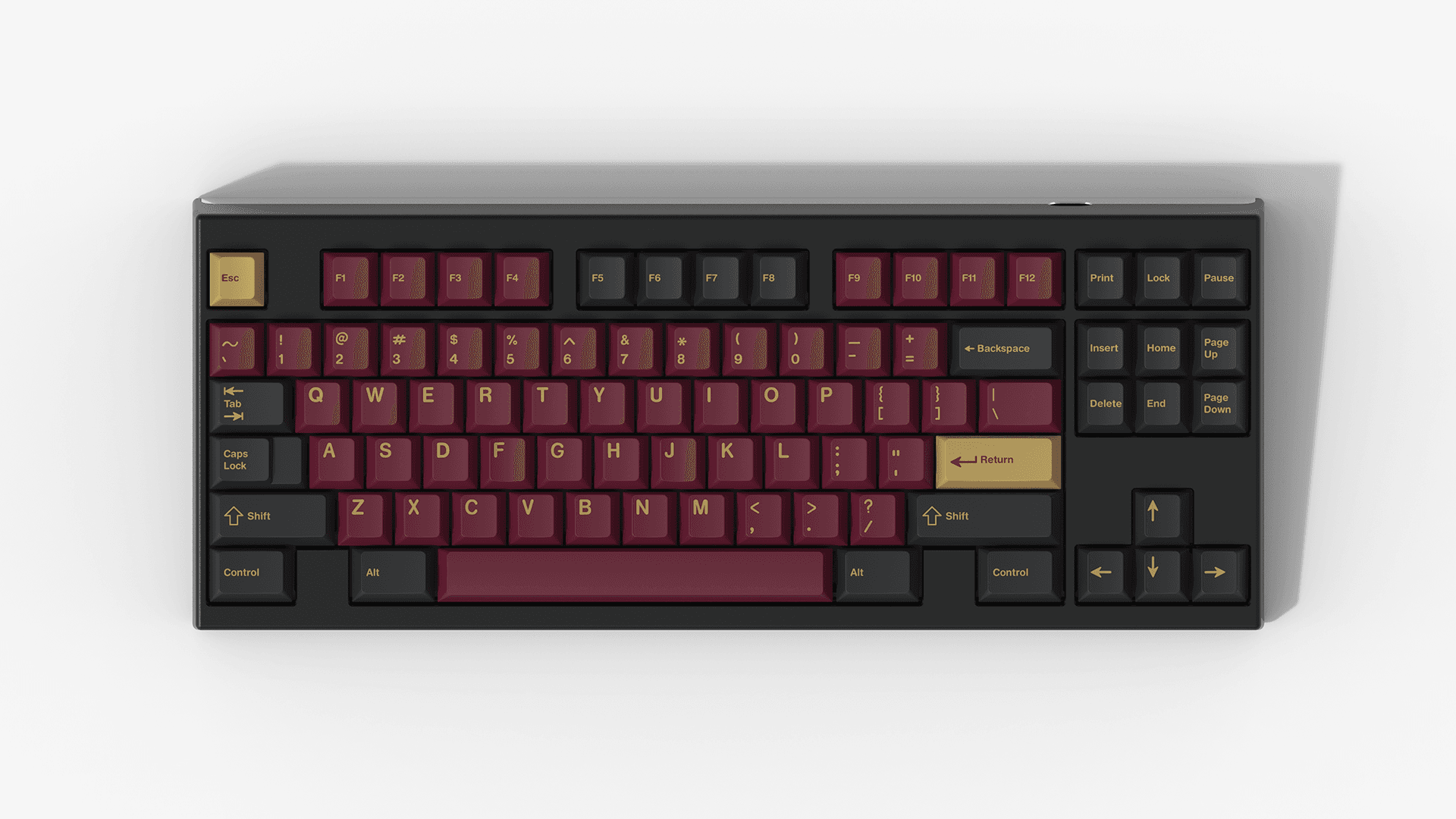 GMK Red & Blue Samurai (GB Closed)