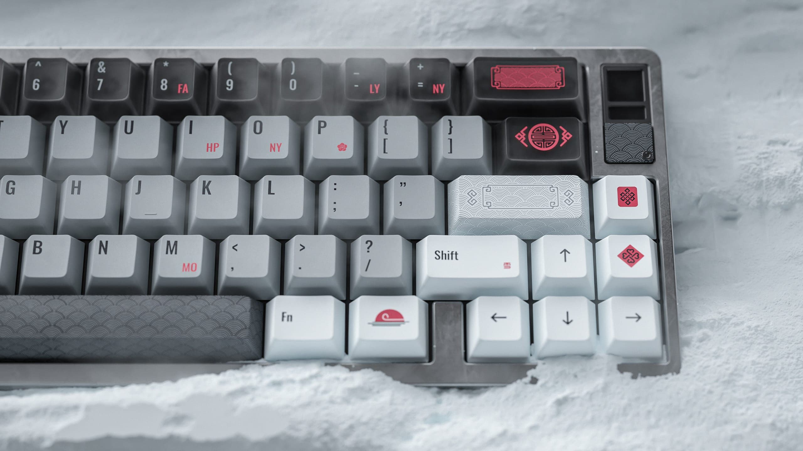 ALOHAKB AUSICIOUS SNOW Keycaps image 19