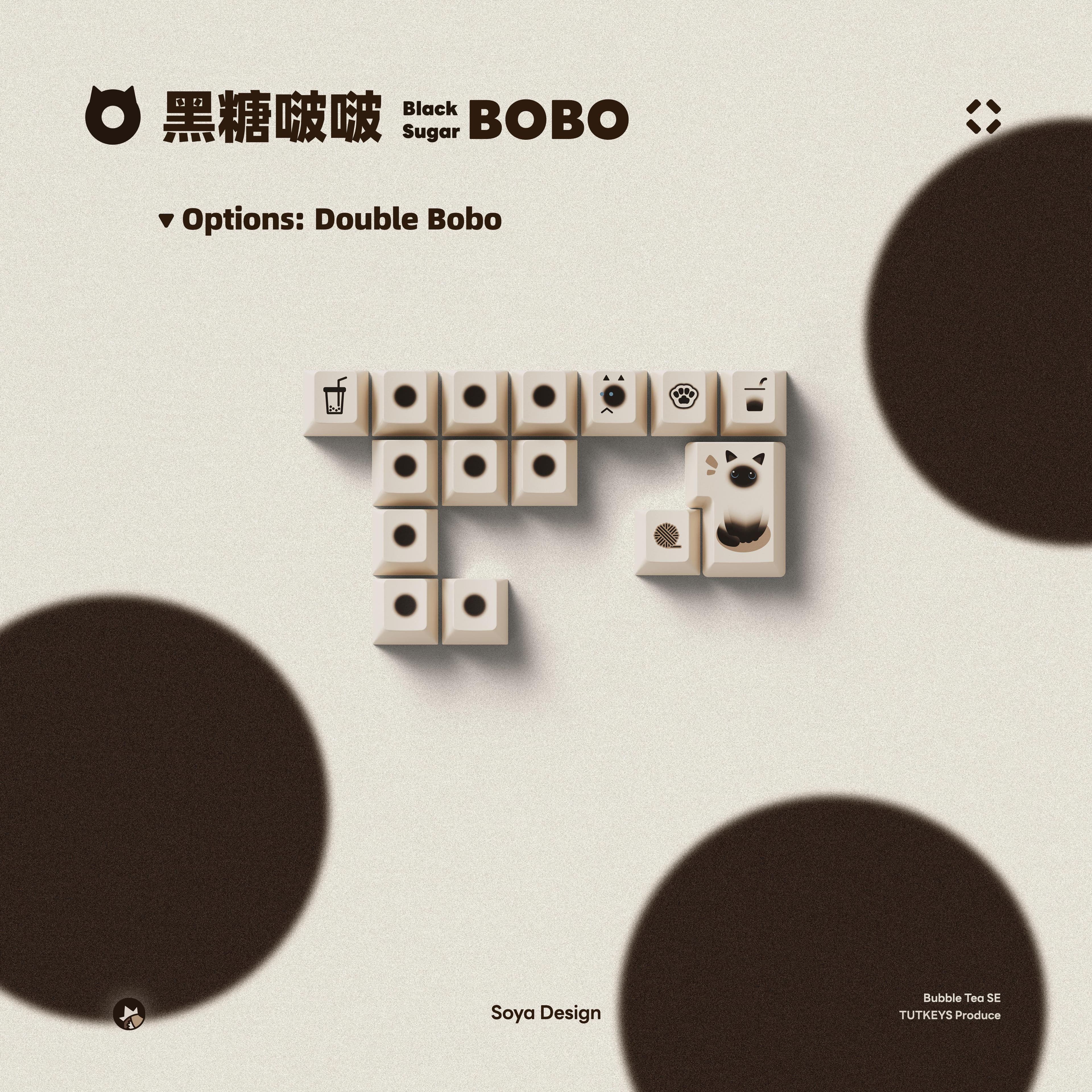 TUTKEYS Black Sugar Bobo Keycaps image 9