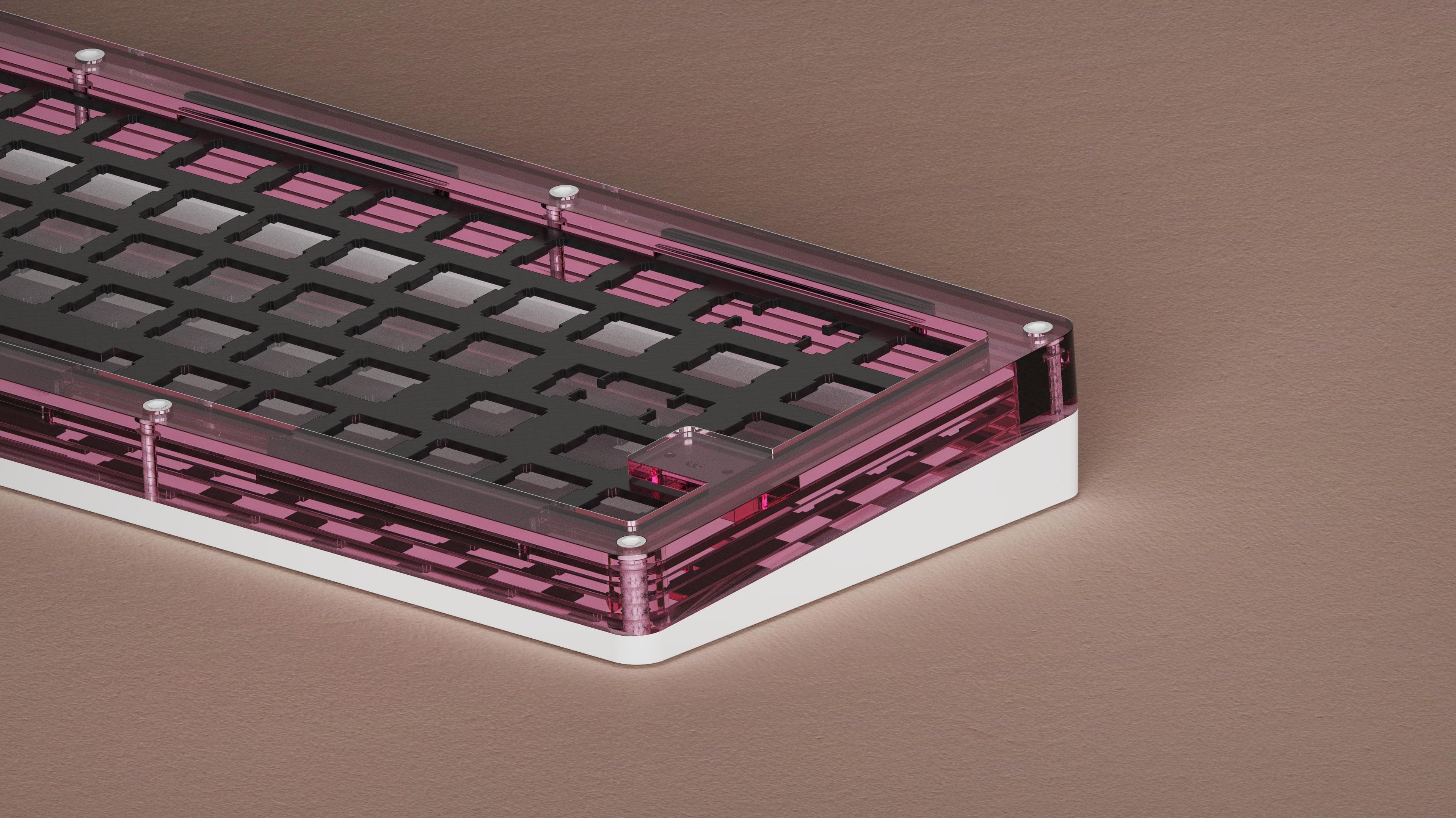 SIX5 - 65% Gasket Acrylic + Aluminum Keyboard [ GB - MARCH ] image 11