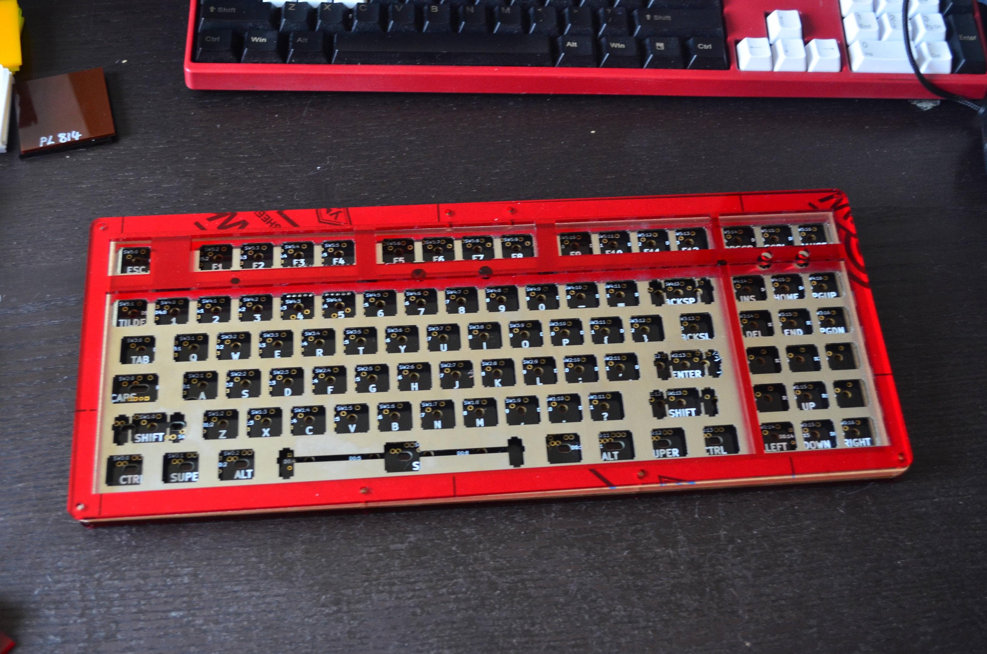 Acrylic Tenkeyless Keyboard Casing for Phantom, Filco & QFR etc.