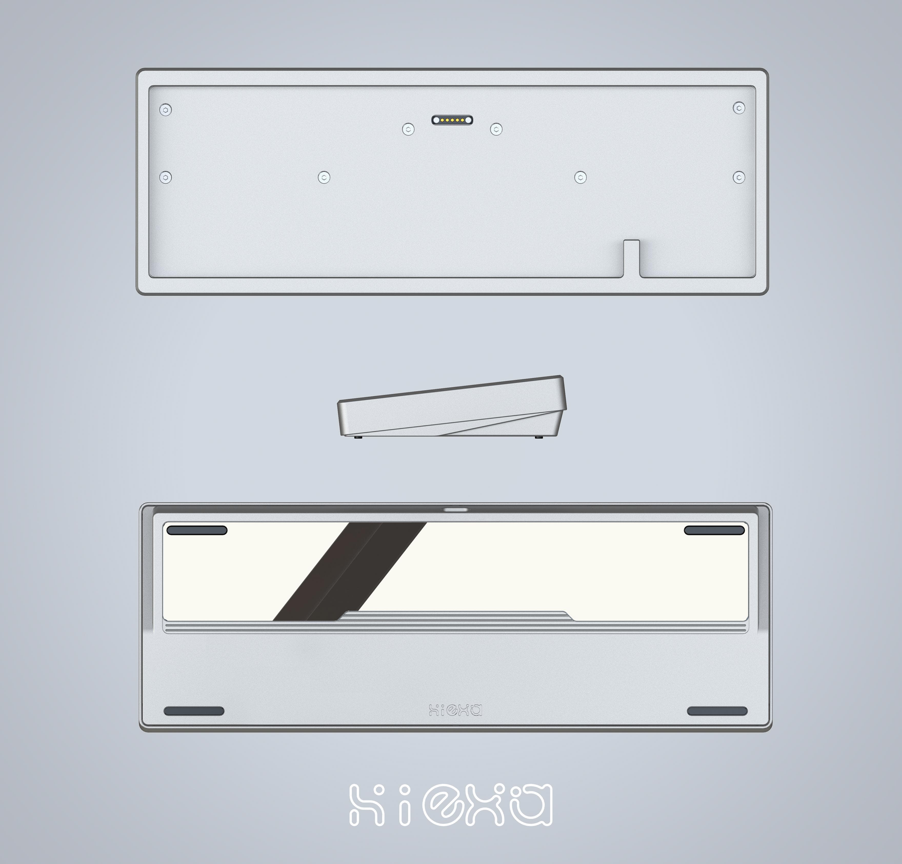 Hiexa V65-Ball Catch Magnetic Connector Tri-mode Full CNC Custom Keyboard image 8