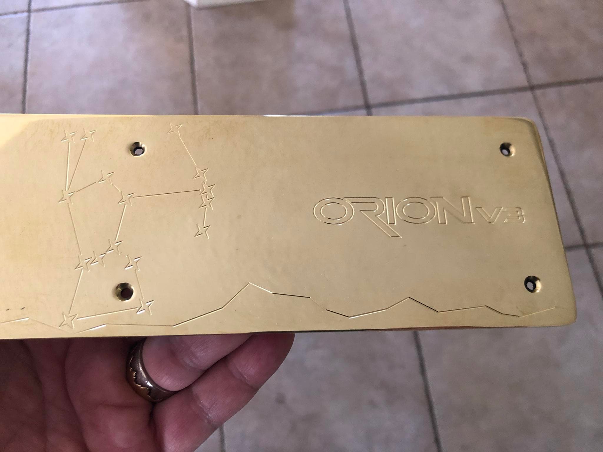 Duck Keyboard Weights AND BACK INSERTS- Orion V3 image 5